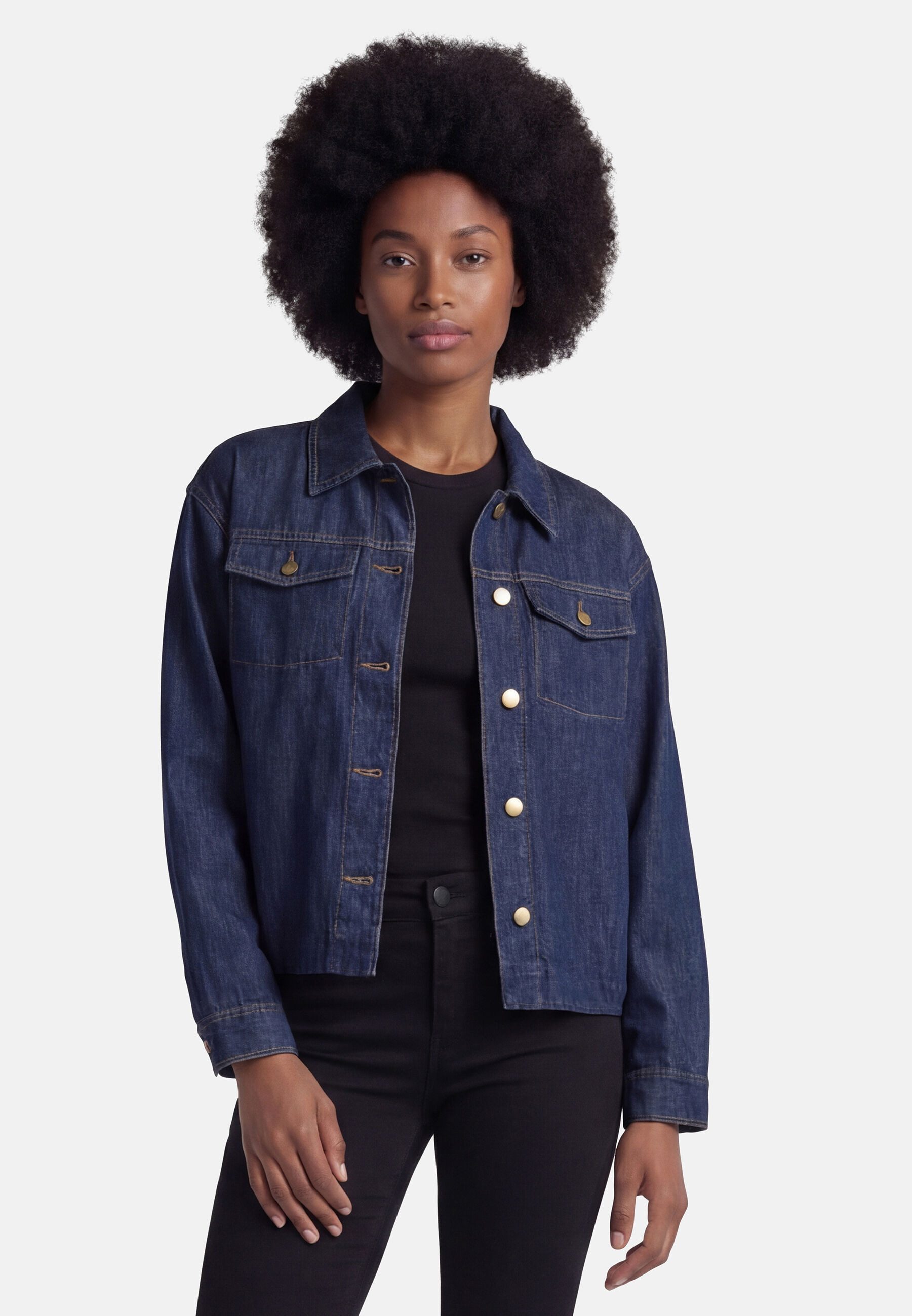 Blonde No.8 Jeansjacke LE PEUX mit leicht verkürzter Länge