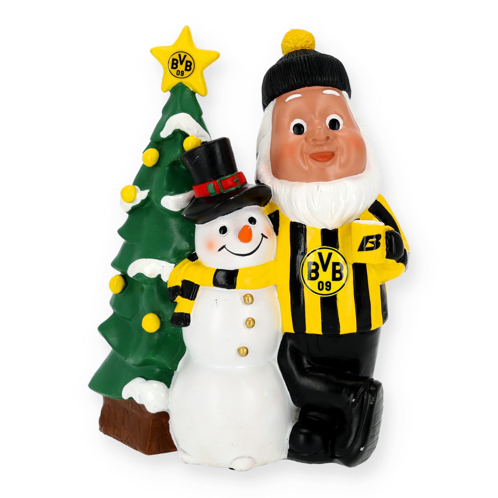 BVB Gartenzwerg BVB Gartenzwerg mit Schneemann, (Packung, 1 St) günstig online kaufen