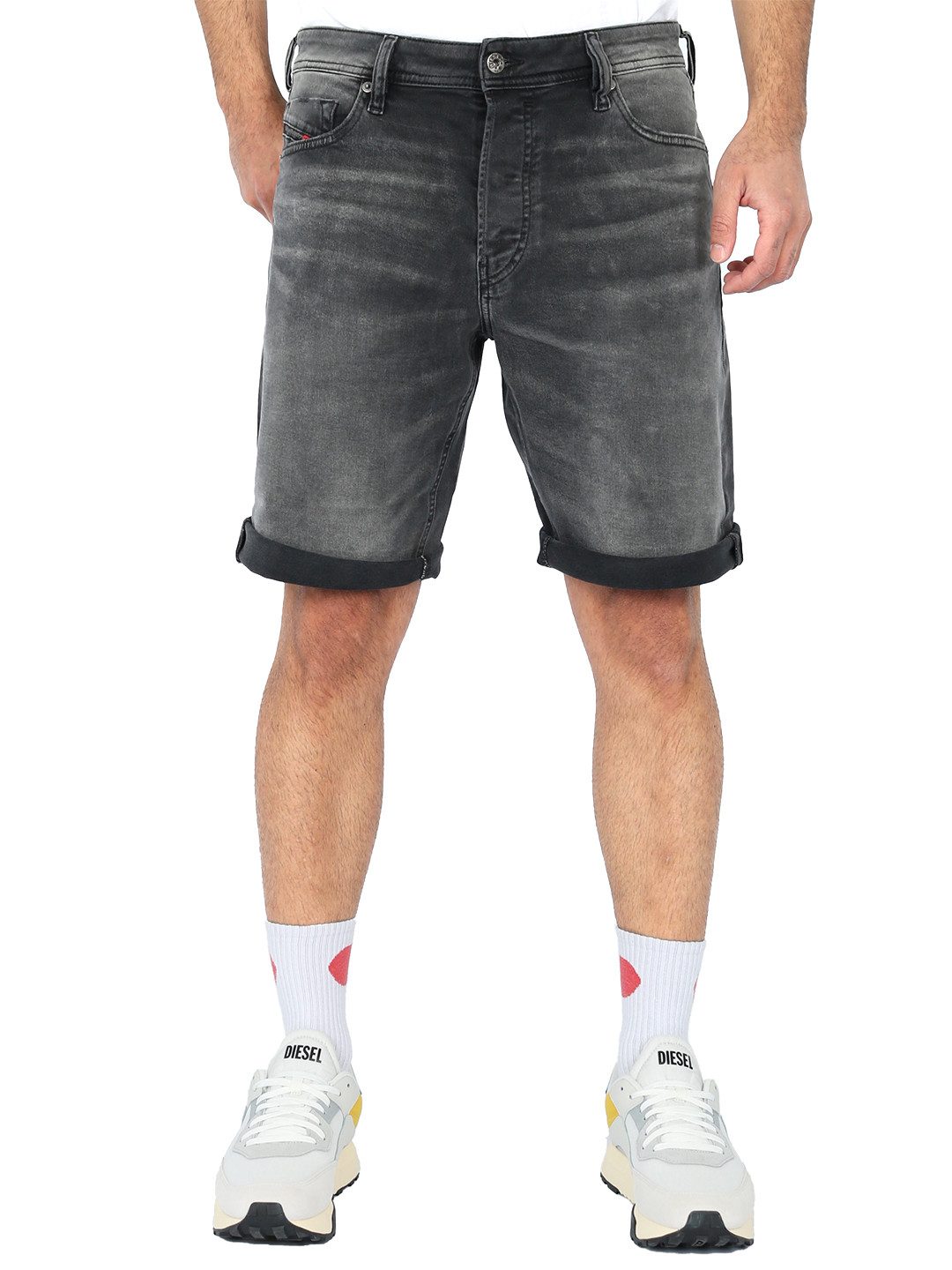 Diesel Jeansshorts Regular Fit - Keeshort günstig online kaufen