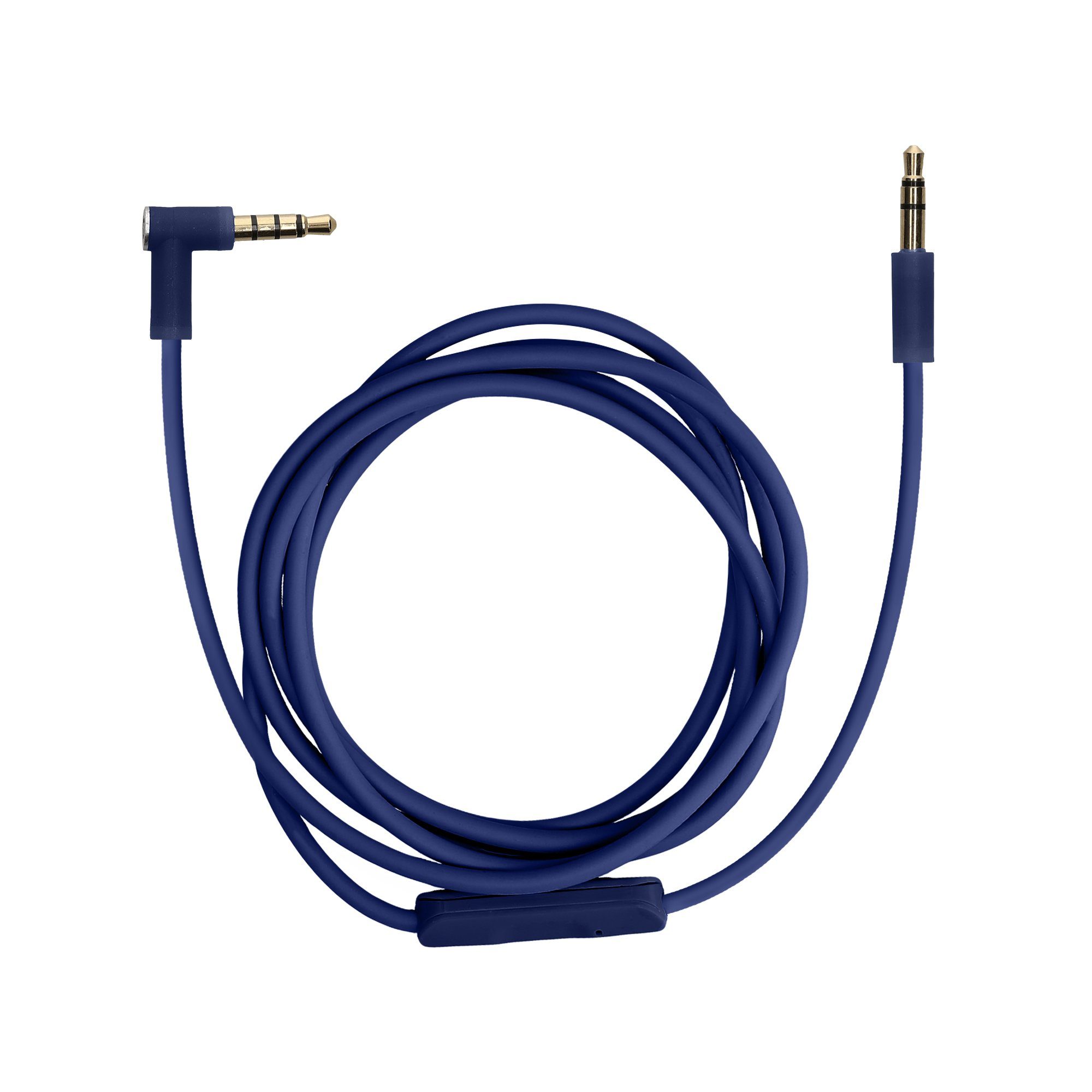 kwmobile Kopfhörerkabel für Beats Studio 3 / Solo 3 / Solo2 Audio-Kabel, (7.00 cm), Ersatz Kabel 140 cm Mikrofon Lautstärkeregler - 3.5mm Klinke