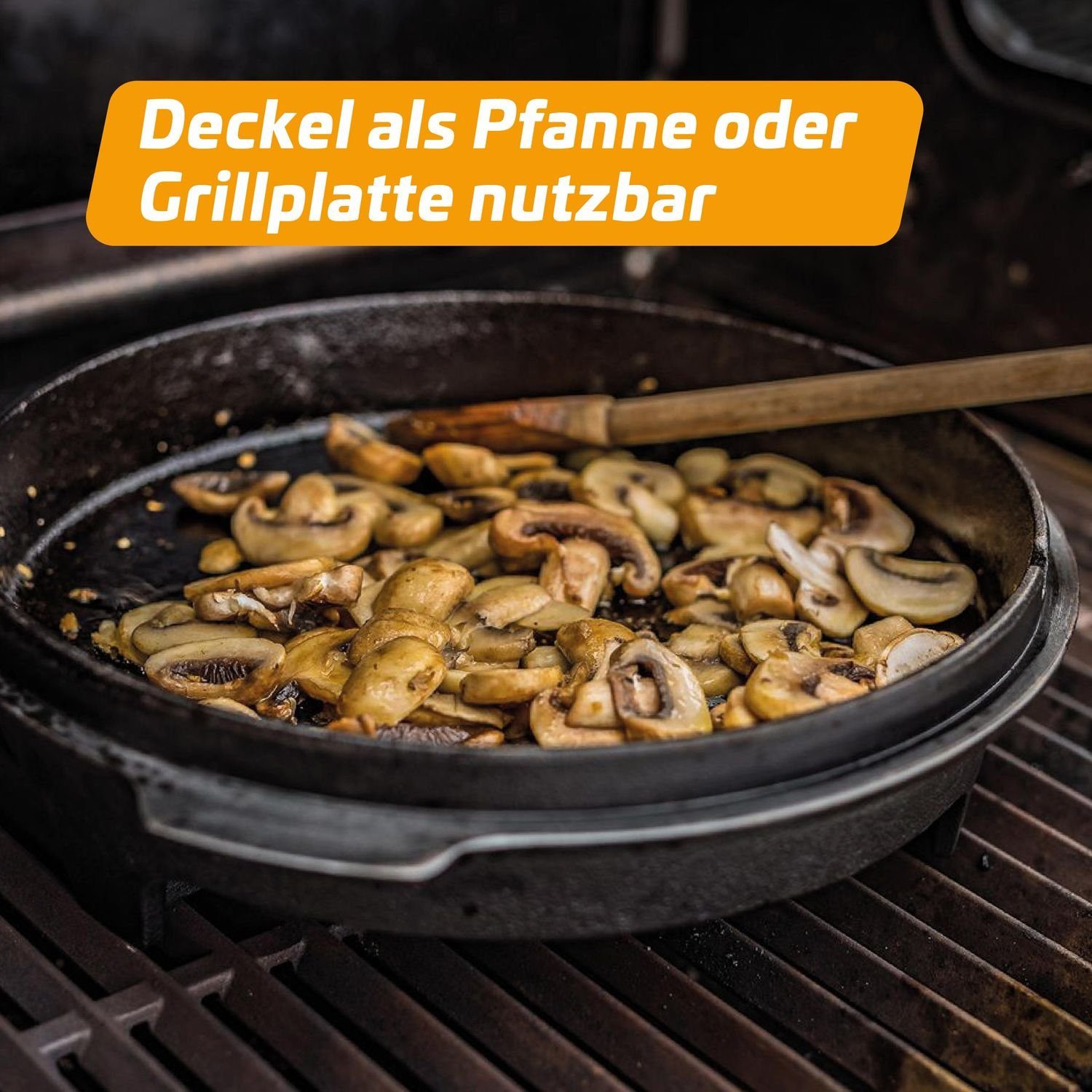 Grillfürst Bratentopf Grillfürst Dutch Oven Edition Sonderedition - Grillt DO9 BBQ Klaus