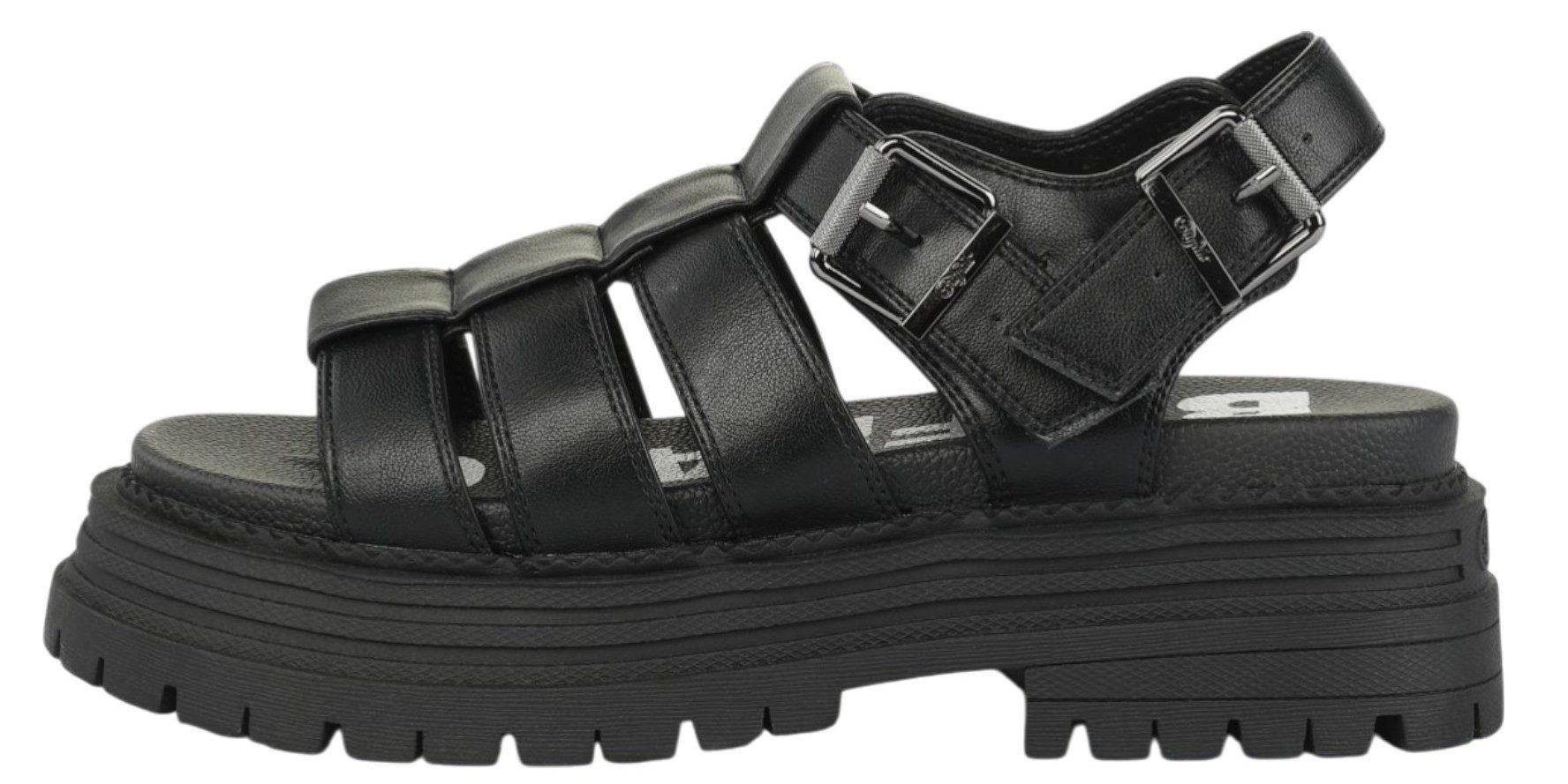 1602322 Lennox Fisher Black Sandale