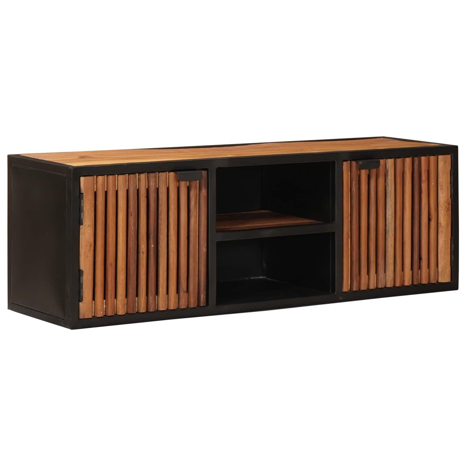 vidaXL Schranksystem TV-Schränk mit Regal mit Speicher 105 x 30 x 35 cm (1-St)