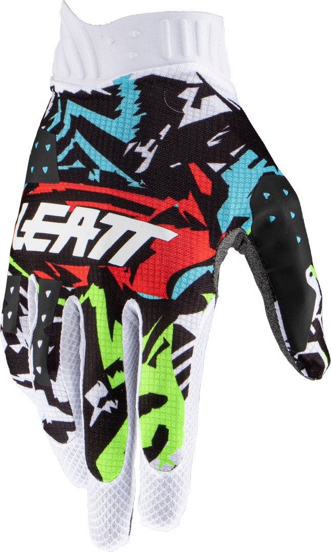 Motorradhandschuhe 1.5 GripR Zebra Motocross Handschuhe