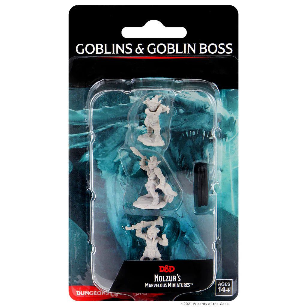 Spielfigur D&D Nolzur's Marvelous Miniatures - Goblins & Goblin Boss