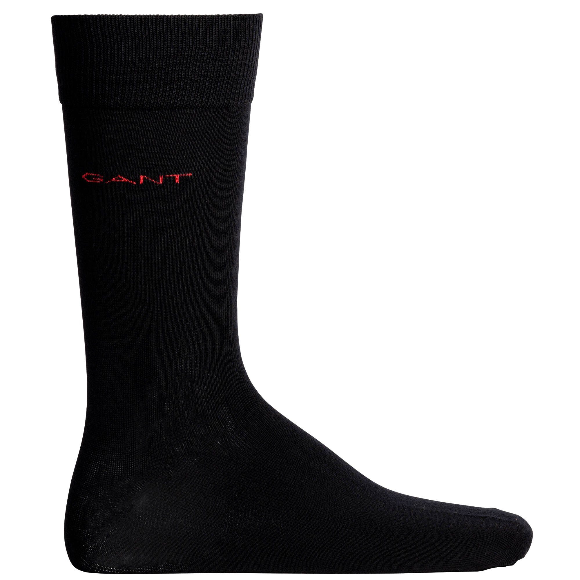 Herren Kurzsocken - 6er Socken, Socks Cotton Pack Schwarz D1. Soft Gant
