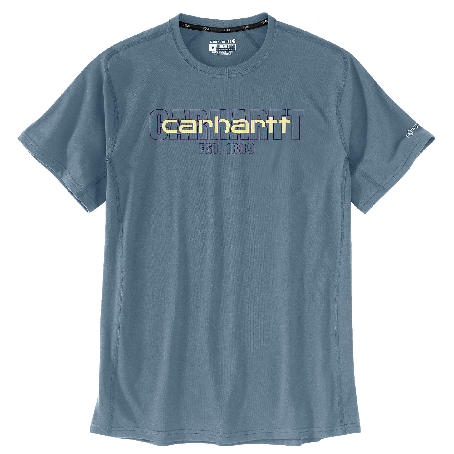 Carhartt Print-Shirt Force Logo Graphic mit "Logo Graphic" Druck auf der Vorderseite