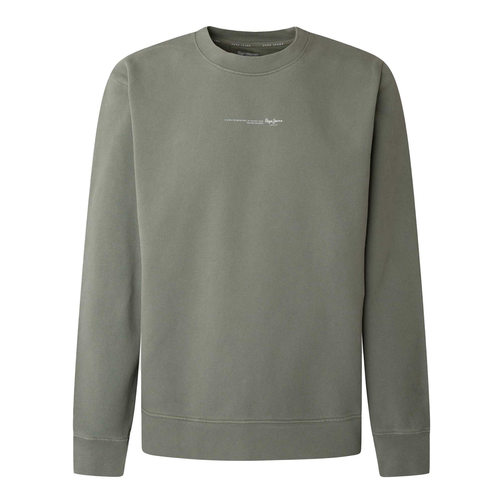 DAVID Herren Sweatshirt CREW, Jeans - Pepe Sweatshirt Pullover Grün