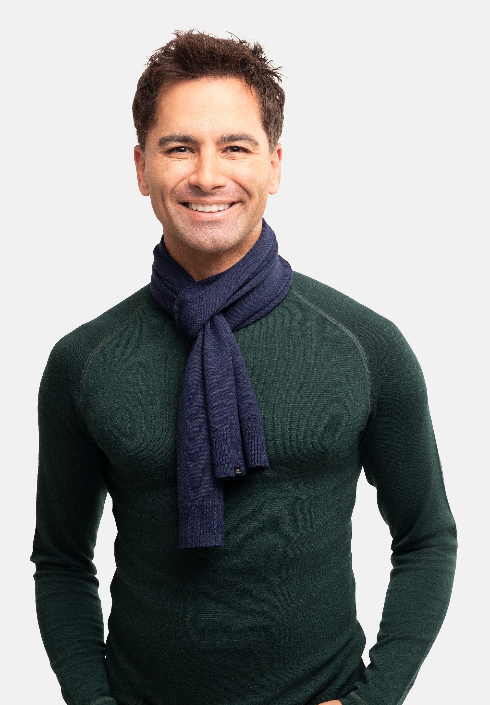 DANISH ENDURANCE Wollschal Merino, Für Damen & Herren, vielseitiger Merino Schal, wärmend & juckfrei