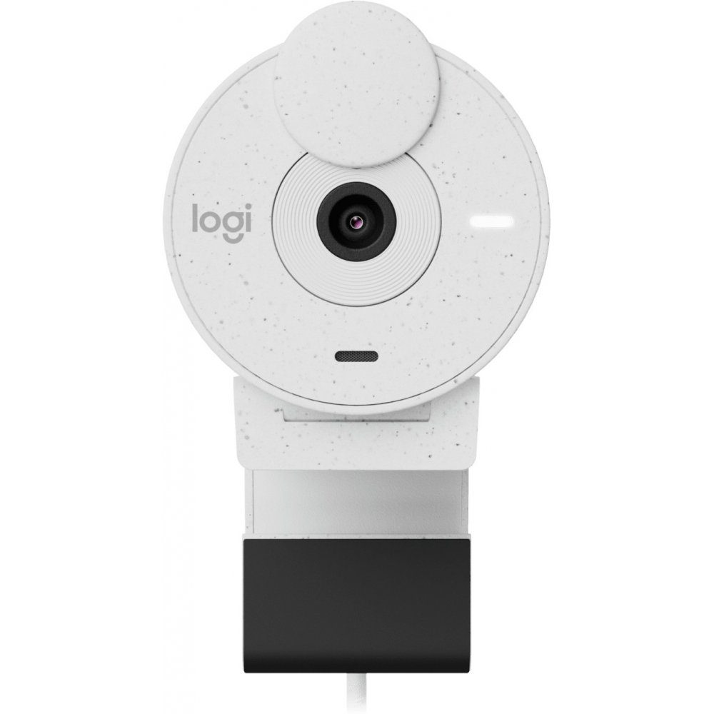 Logitech Brio 300 - Webcam - Webcam off white