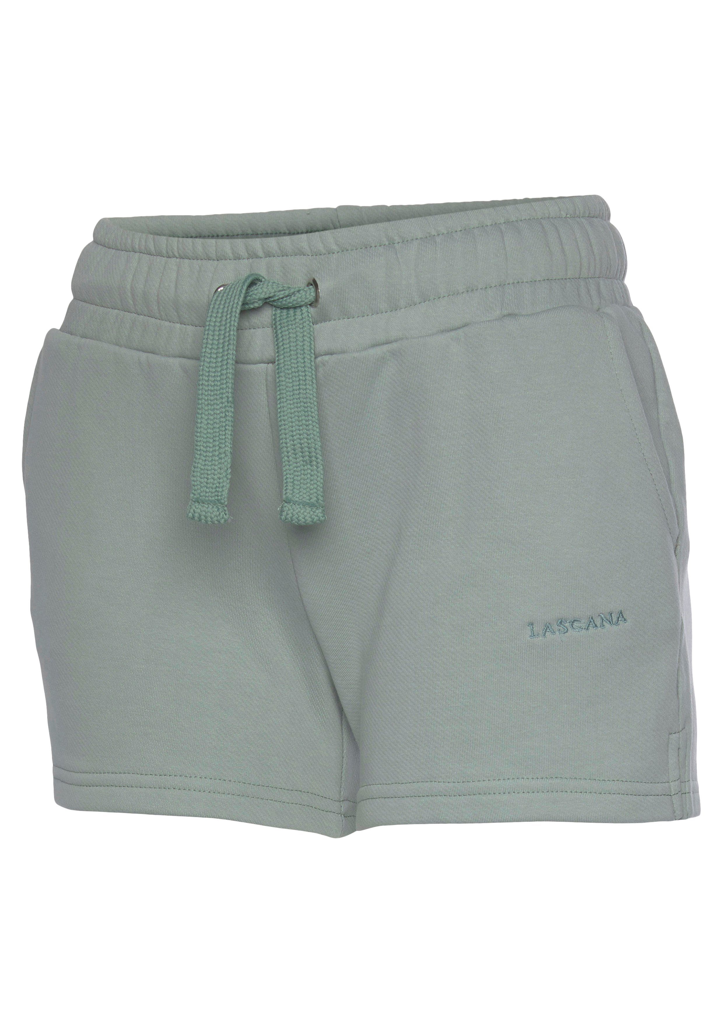 LASCANA Sweatshorts aus organischer Baumwolle, Loungewear