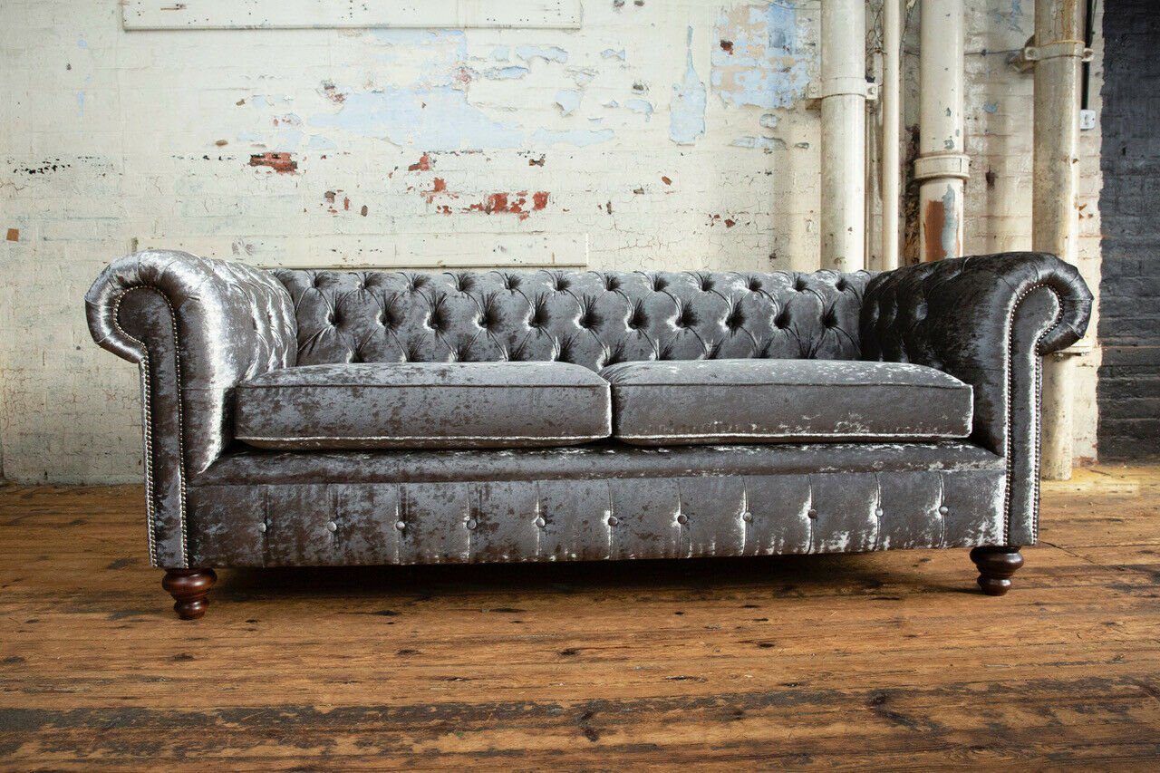 Chesterfield Sofa cm Sitzer JVmoebel 225 Sofa Chesterfield-Sofa, Couch 3 Design