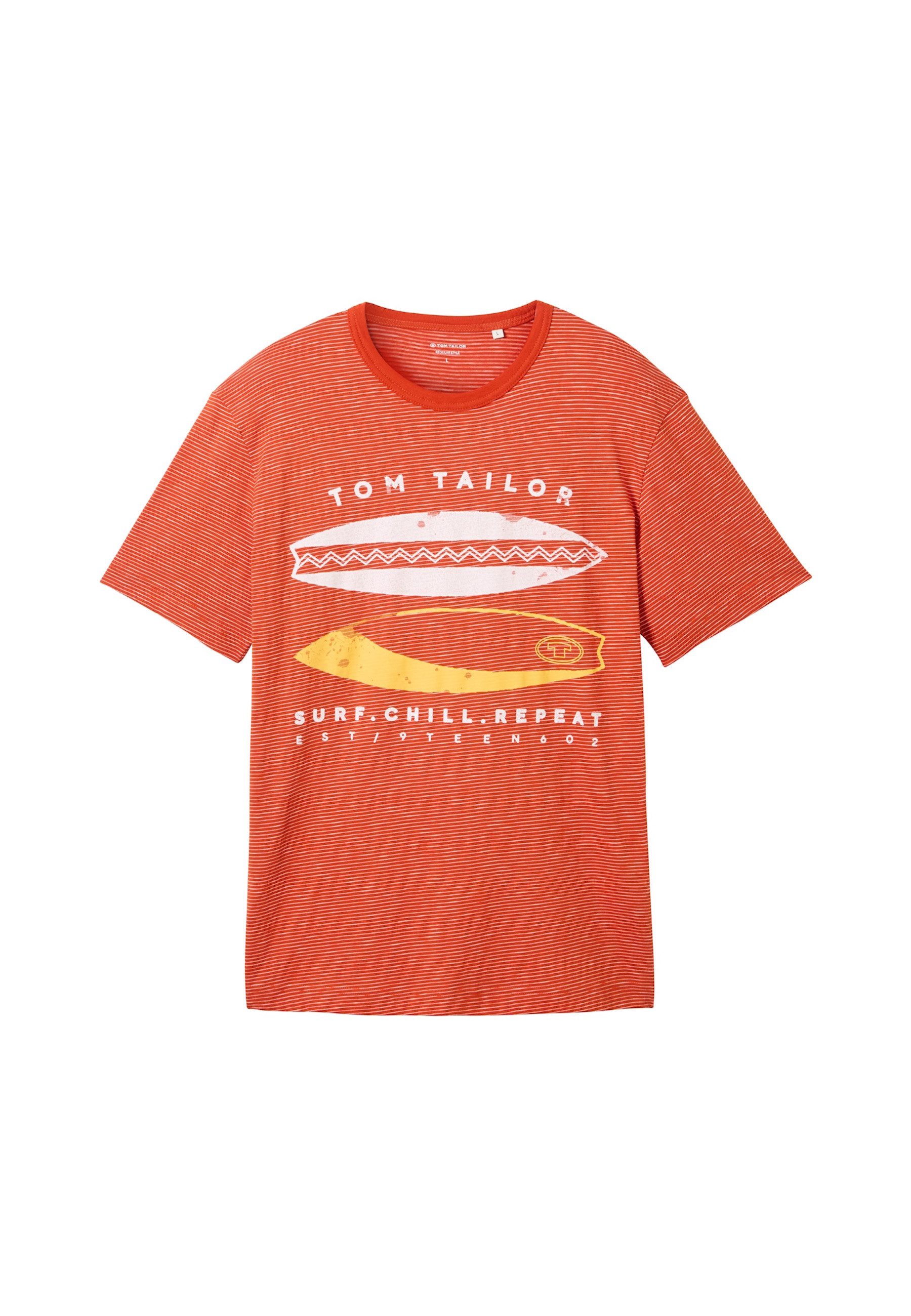 TOM TAILOR T-Shirt T-Shirt Kurzarmshirt (1-tlg., günstig online kaufen