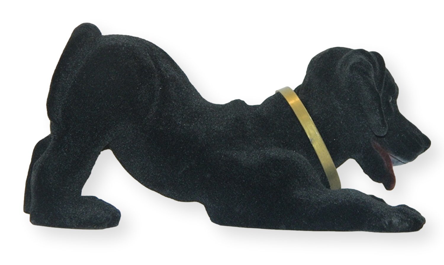 Rakso Oskar Schneider GmbH Dekofigur Labrador schwarz Wackelfigur H 13 cm groß Dekofigur mit Wackelkopf