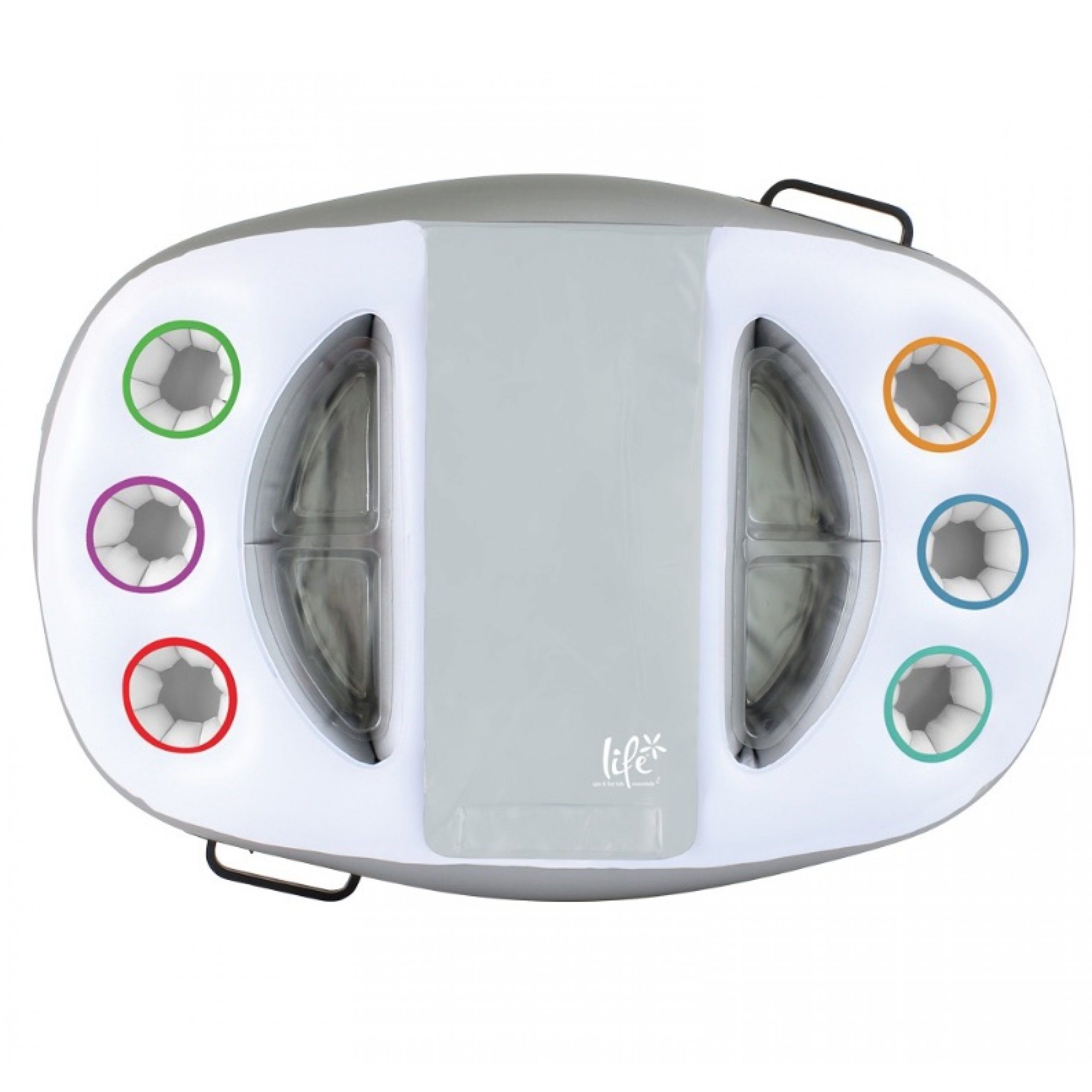 Life Whirlpool Life Deluxe Floating Spa Bar aufblasbare Minibar Whirlpool Bar Tisch