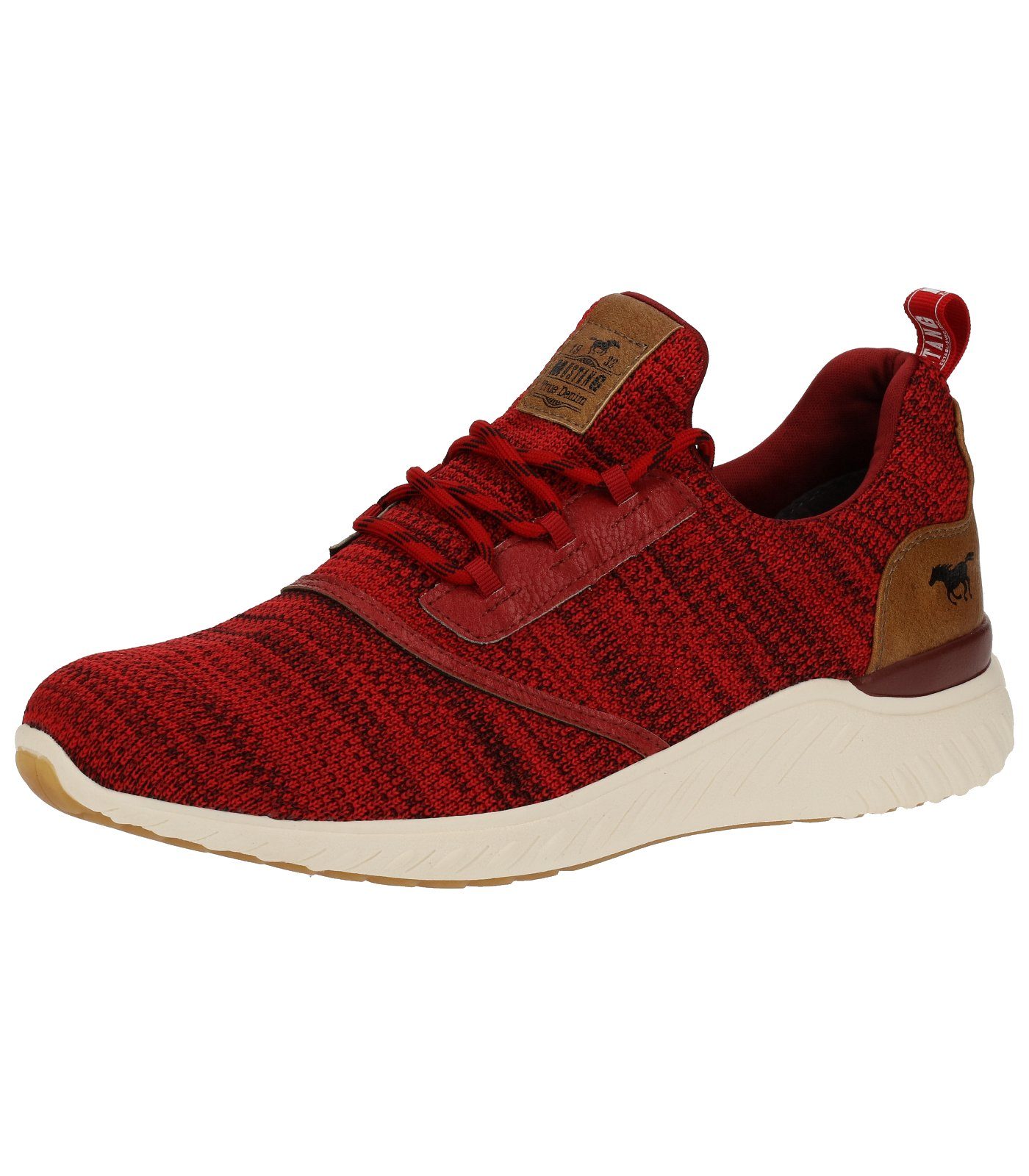 MUSTANG Sneaker Lederimitat/Textil Sneaker