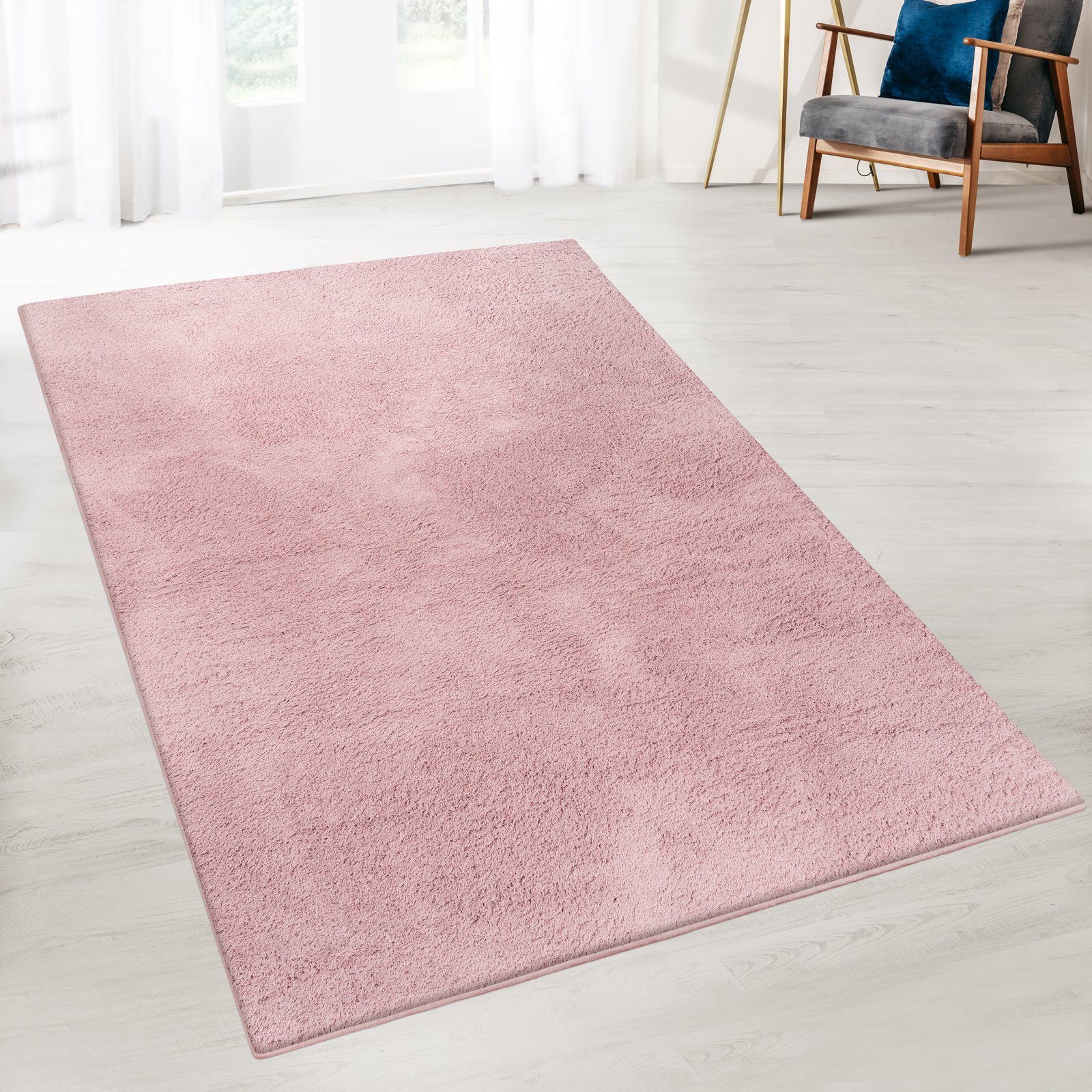 & 3 3 Farben mm, Höhe: Hochflor-Teppich pflegeleicht, Karat, Größen, Erhältlich Eden, in Rechteckig, Teppichläufer, Wohnzimmer 28