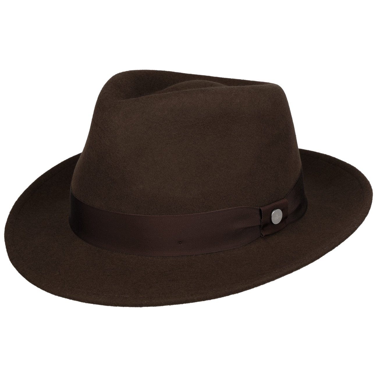 Lierys Filzhut (1-St) Wollfilz mit Ripsband