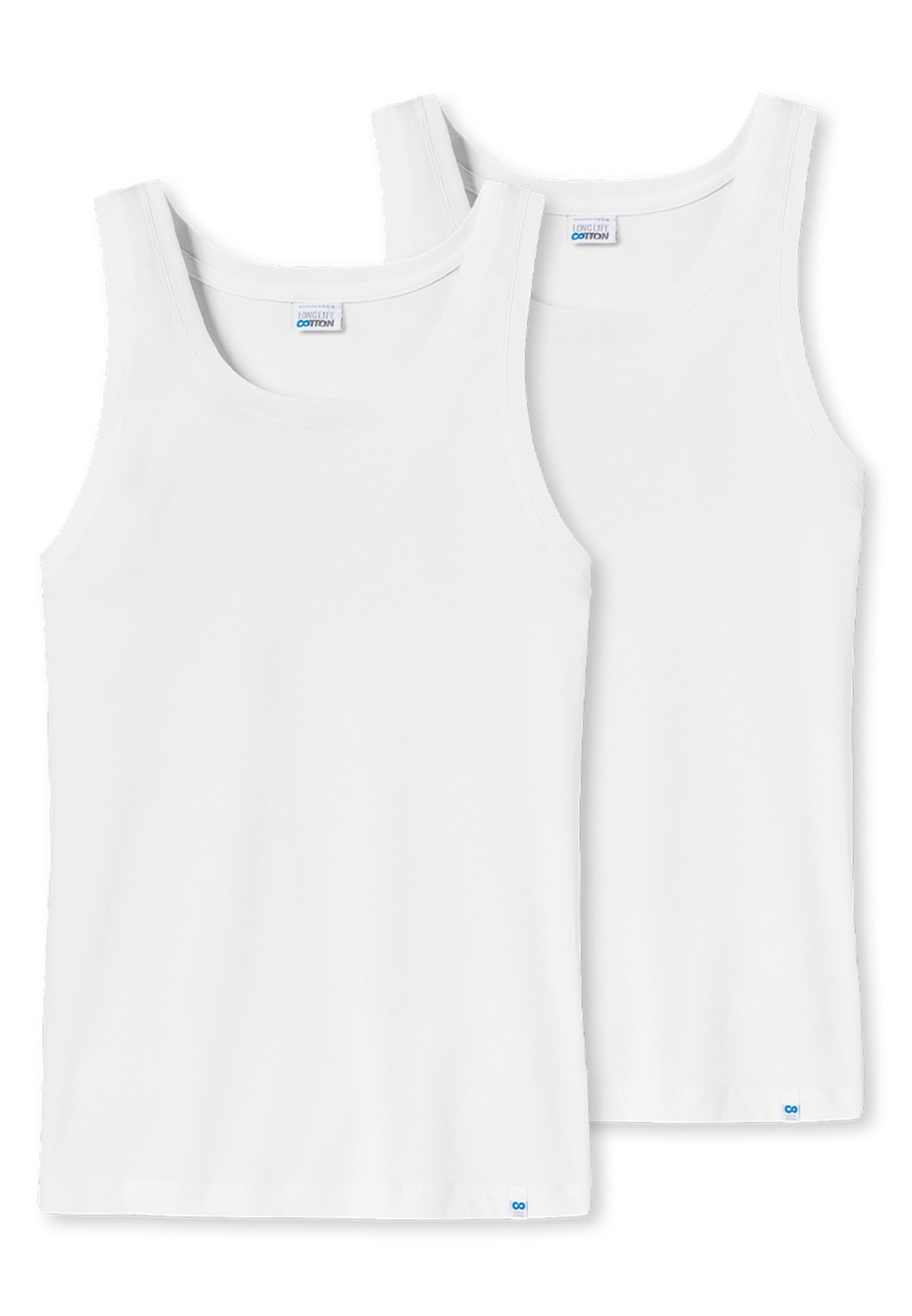 Schiesser Unterhemd 2er Pack Long Life günstig online kaufen