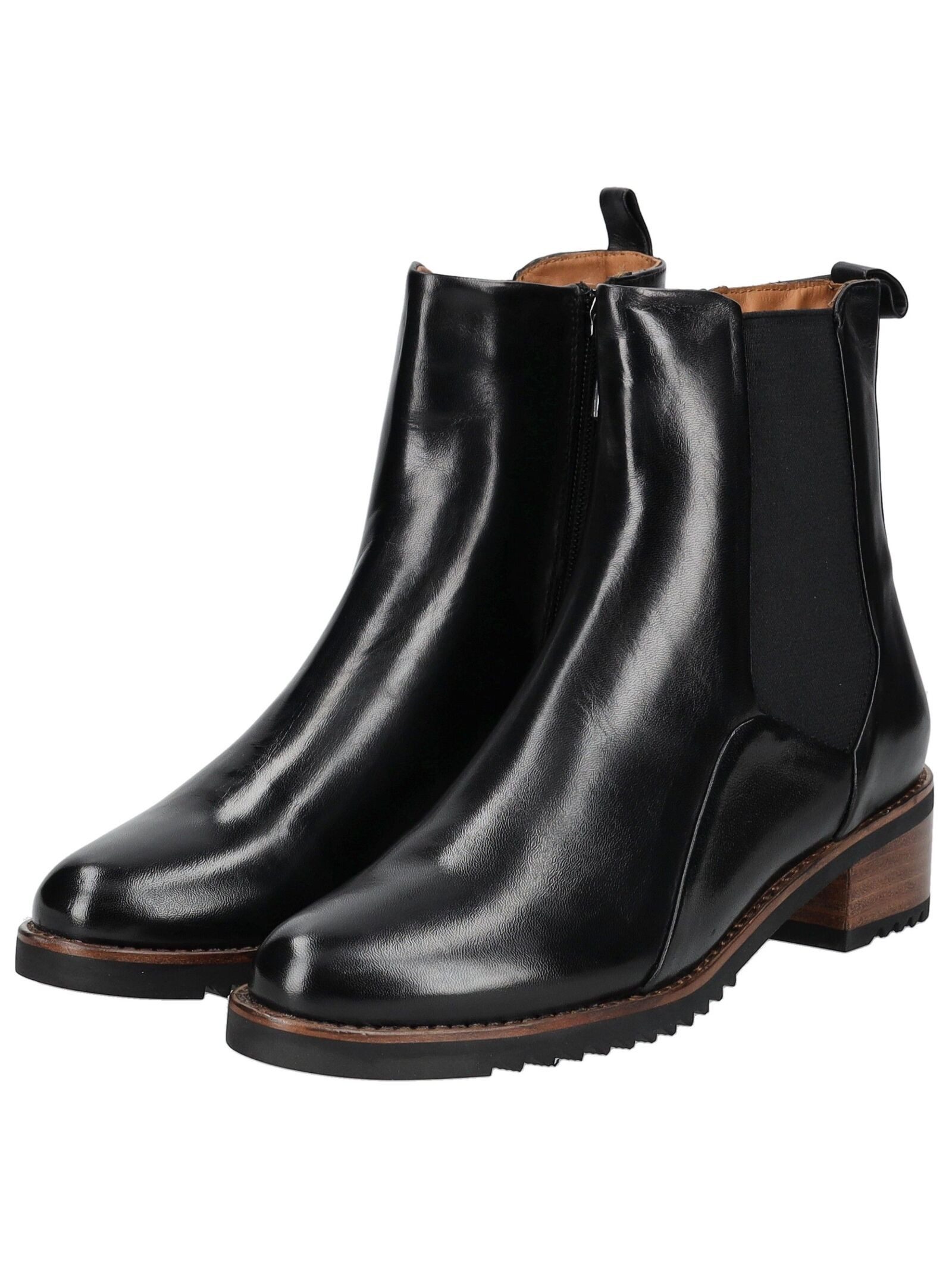 Everybody Everybody Stiefelette Leder/Textil Stiefelette