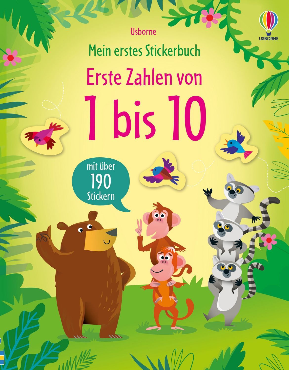 Mein erstes Stickerbuch: Erste Zahlen von 1 bis 10 / diverse
