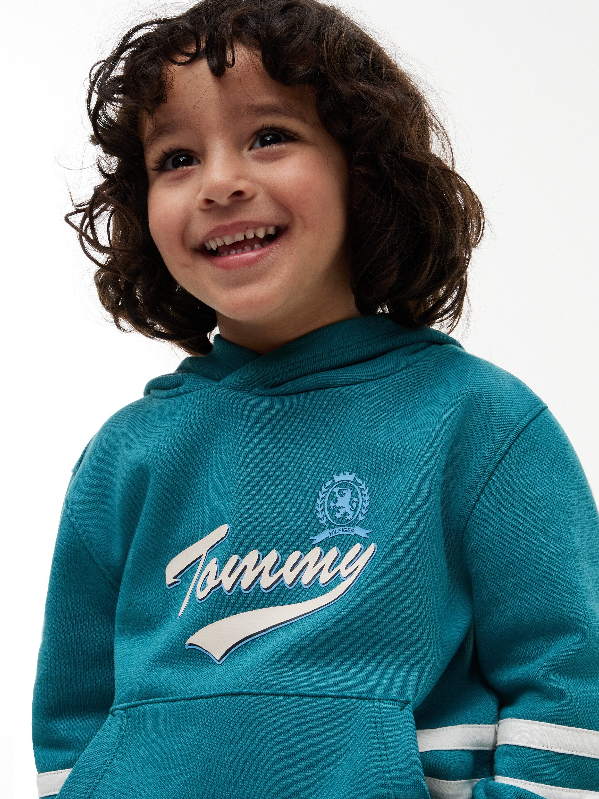 Tommy Hilfiger Kapuzensweatshirt Regular Fit, Kinder bis 16 Jahre, Tommy-Druck