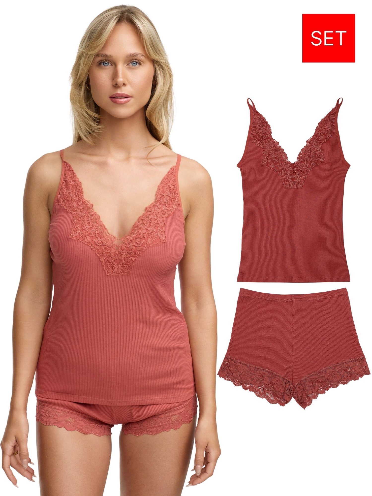Tazzio Shorty Nachtwäsche-Set F909 (Set, 2 günstig online kaufen