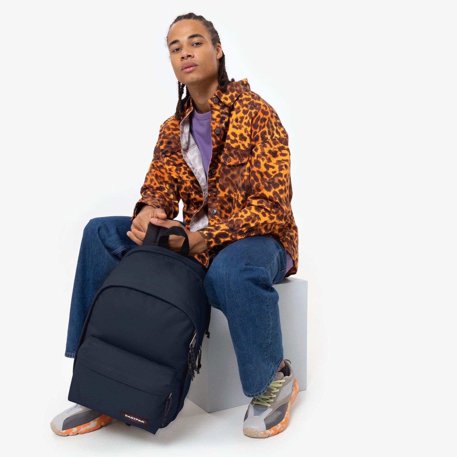 Eastpak Freizeitrucksack BACK TO WORK, Schulrucksack, Businessrucksack mit separatem Laptopfach