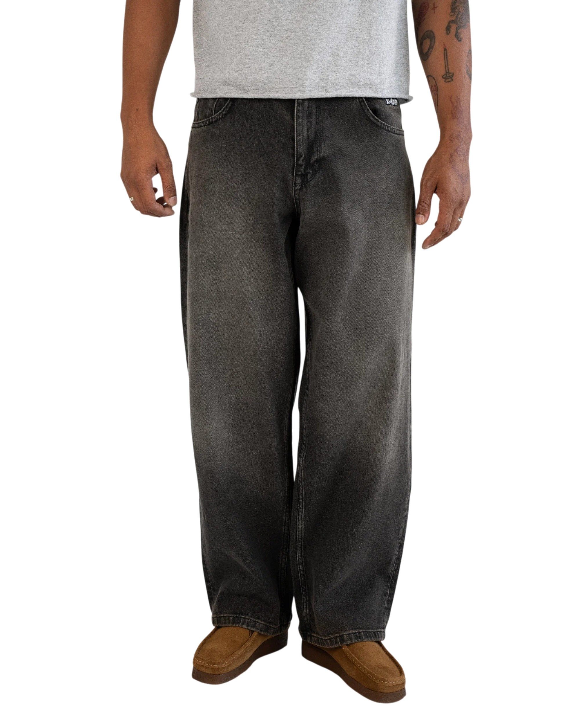 HOMEBOY Loose-fit-Jeans Jeans Home Boy x-tra Monster Gothic II (1-tlg) Fällt weit und gerade