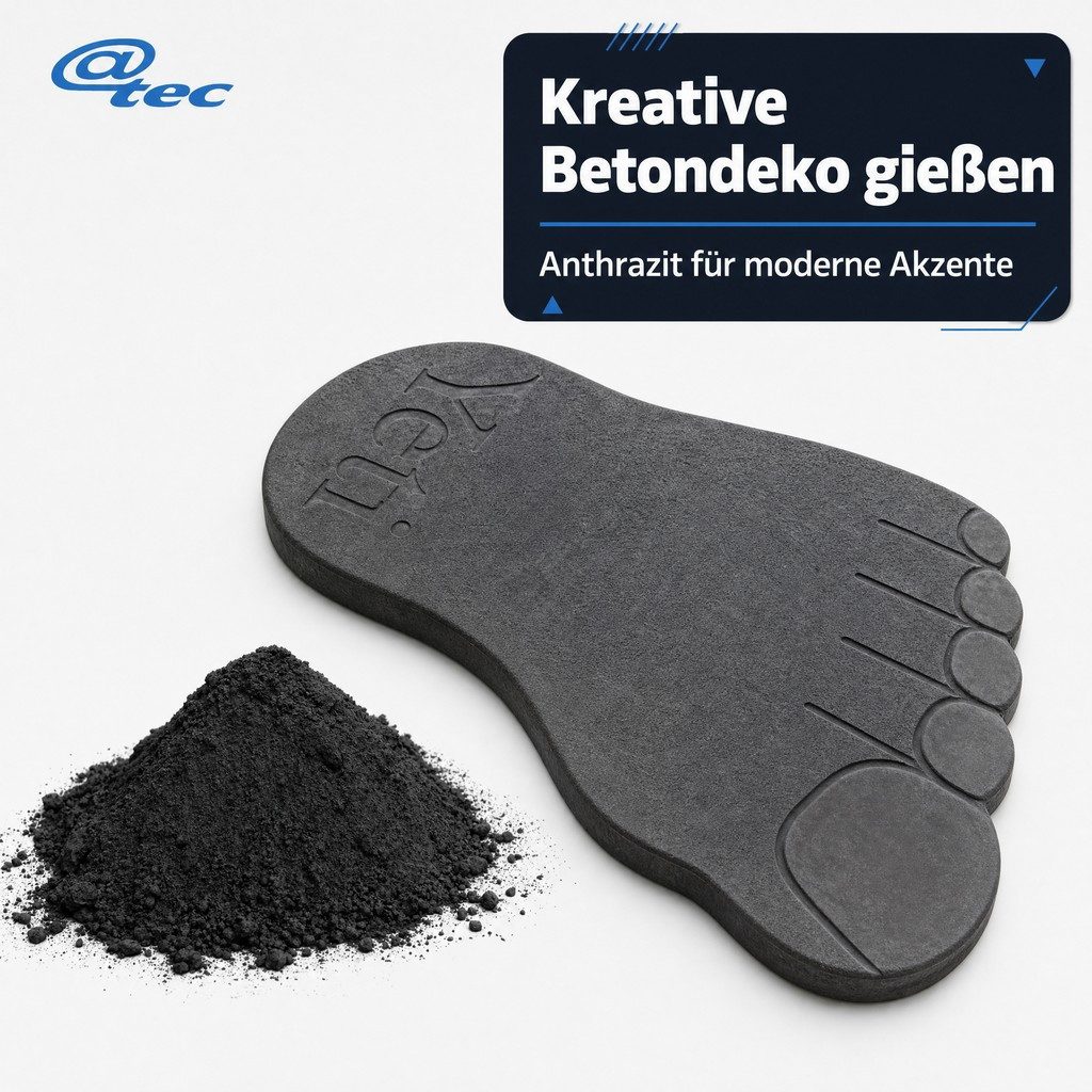 @tec Farbpigment Betonfarbe Pigment 1 kg Farbpigmente Eisenoxid, Eisenoxidpigmente für Indoor- & Outdoor DIY Beton einfärben uvm. – Bild 4 von 5