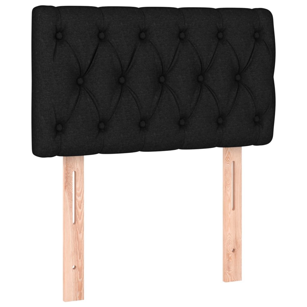vidaXL Kopfteil Kopfteil Schwarz 80x7x78/88 cm günstig online kaufen