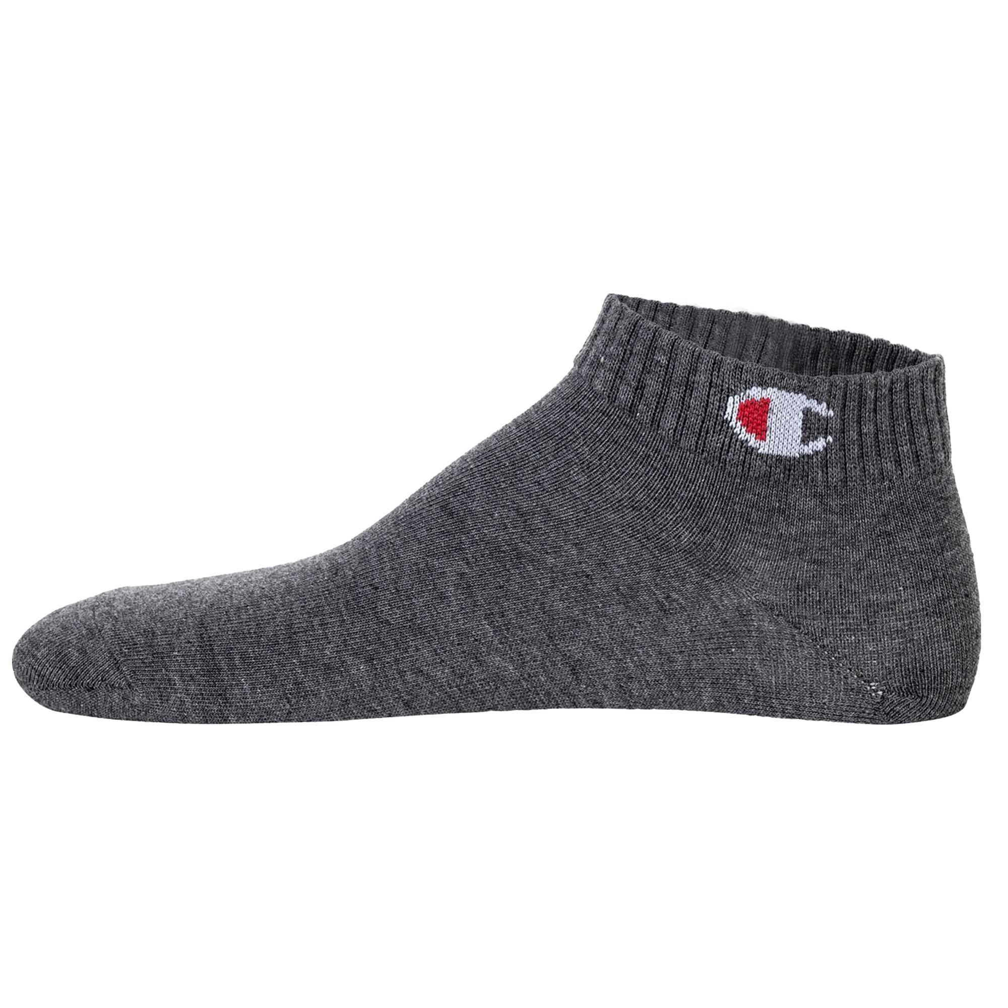 Socken Crew Socken, Basic - 6 Unisex Champion Paar Blau/Weiß/Grau Sportsocken