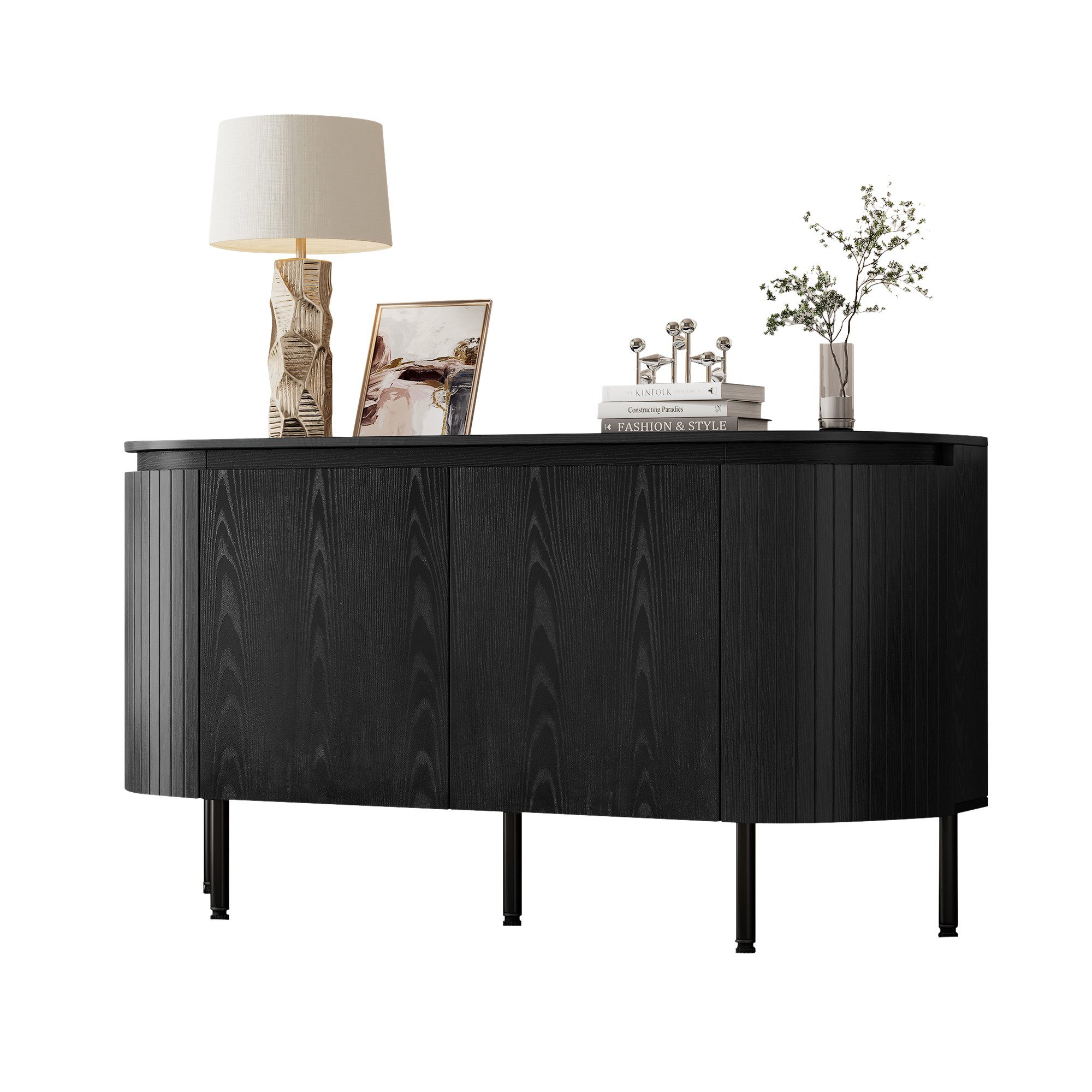 MODFU Sideboard Moderner Bogenförmiger Anrichte mit günstig online kaufen