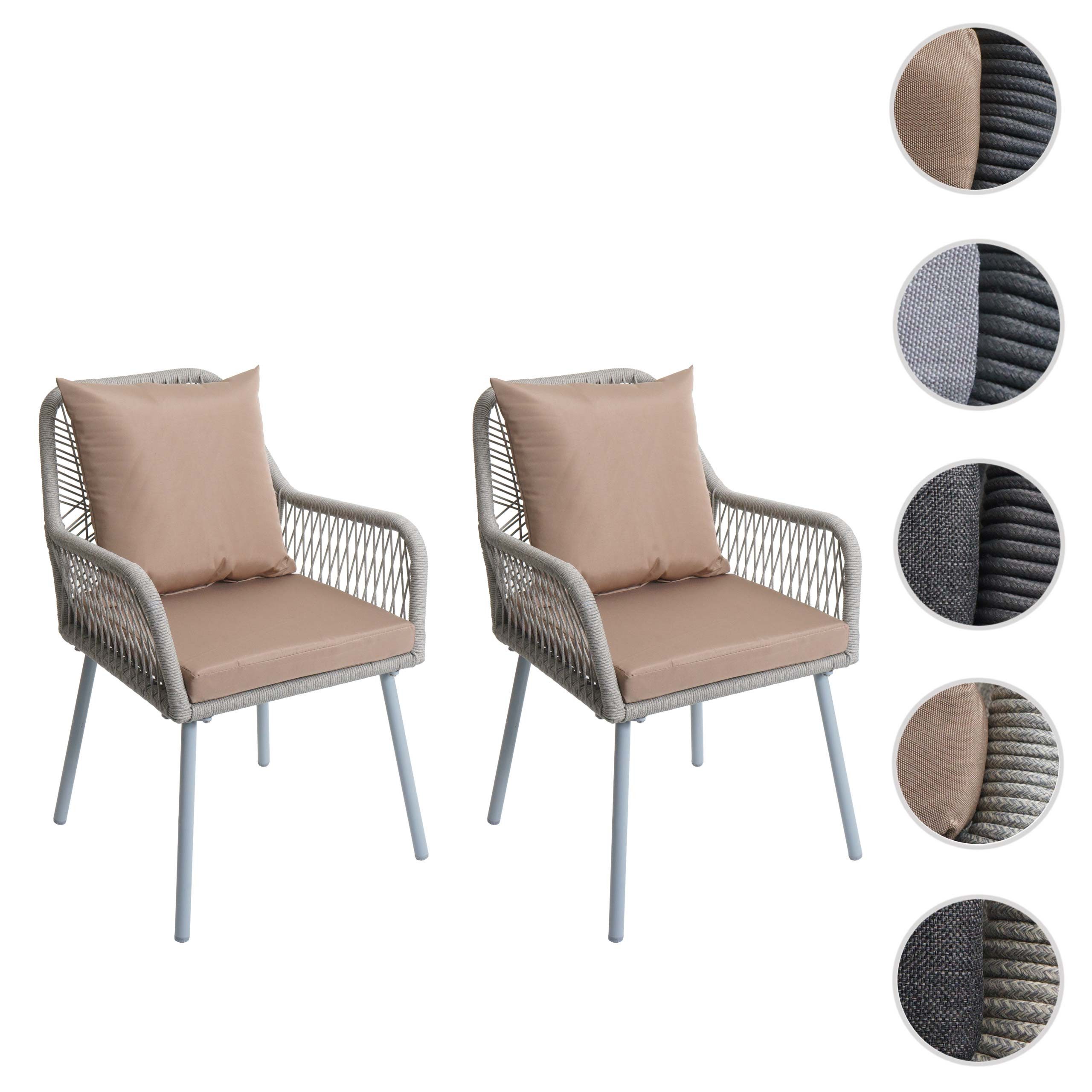 MCW Gartenstuhl MCW-O12-R (2 St), Mit günstig online kaufen
