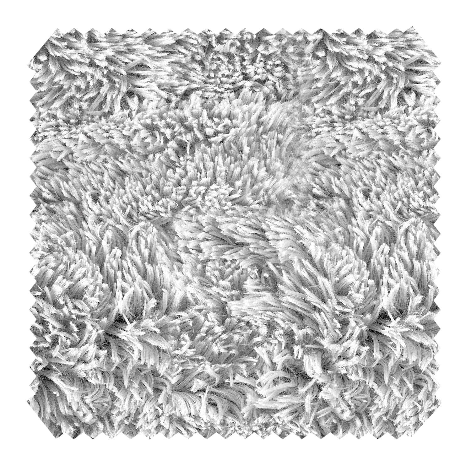 novely® Stoff SHADY - Kuscheliger Plüschstoff - Flauschiger Hochfloor und Langhaar, Kuschelweich, Langfloor, Meterware, 1lfm