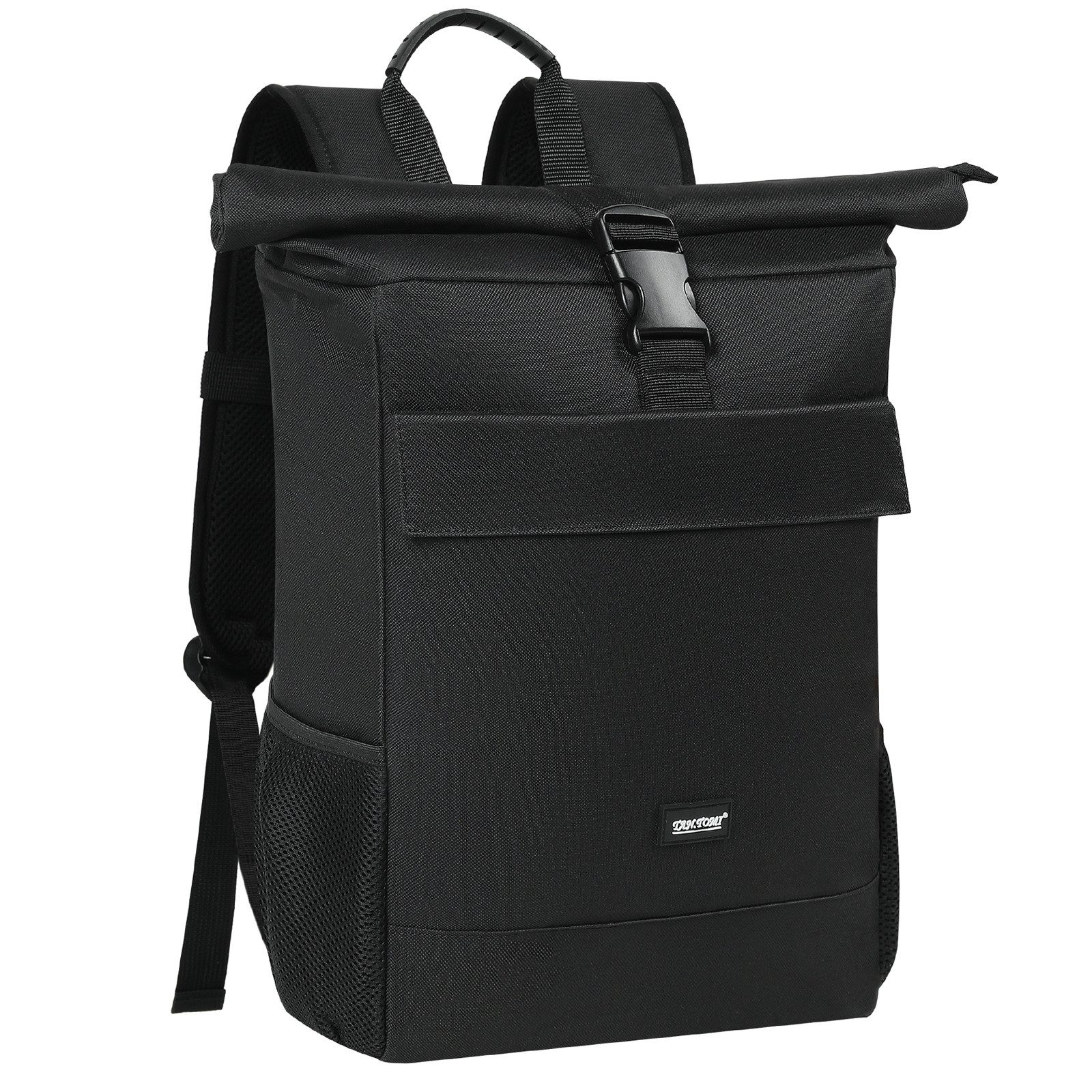TAN.TOMI Freizeitrucksack Rucksack Rolltop Backpack Wasserdicht Laptop Arbeitsrucksack, Für Schule Fahrradfahren Freizeit Reise