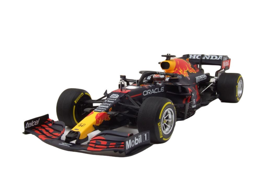 Minichamps Modellauto Red Bull Racing Honda RB16B Formel 1 Sieger Mexico GP 2021 Verstappen, Maßstab 1:18