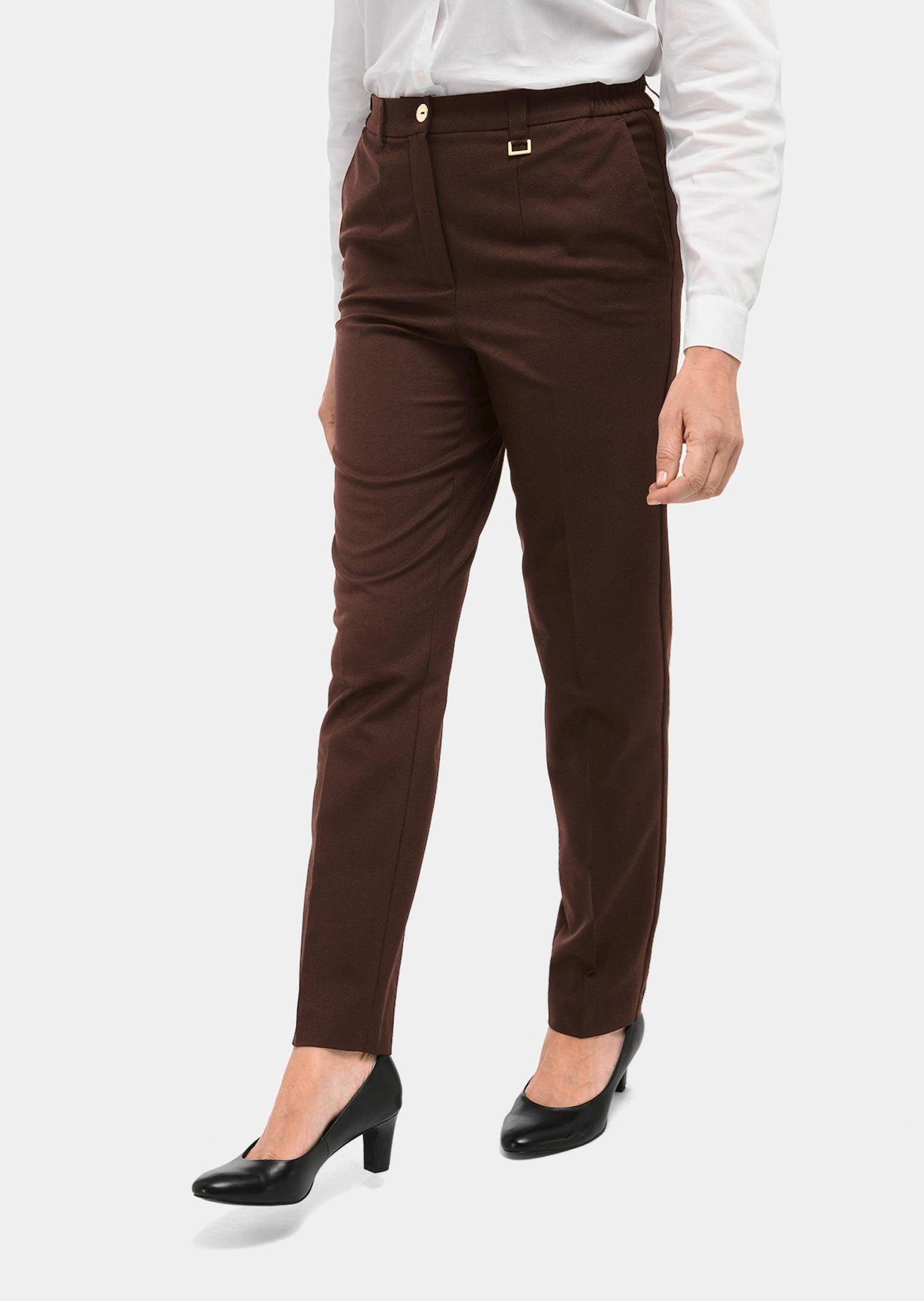 GOLDNER Stoffhose Bequeme Hose ANNA mit günstig online kaufen