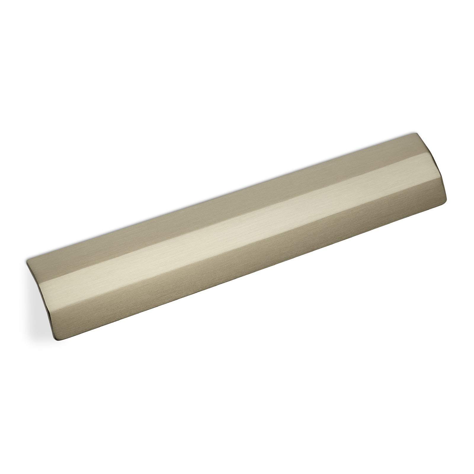 Möbelgriff Griffleiste Griff SW52 BA 160 mm Edelstahloptik gebürstet
