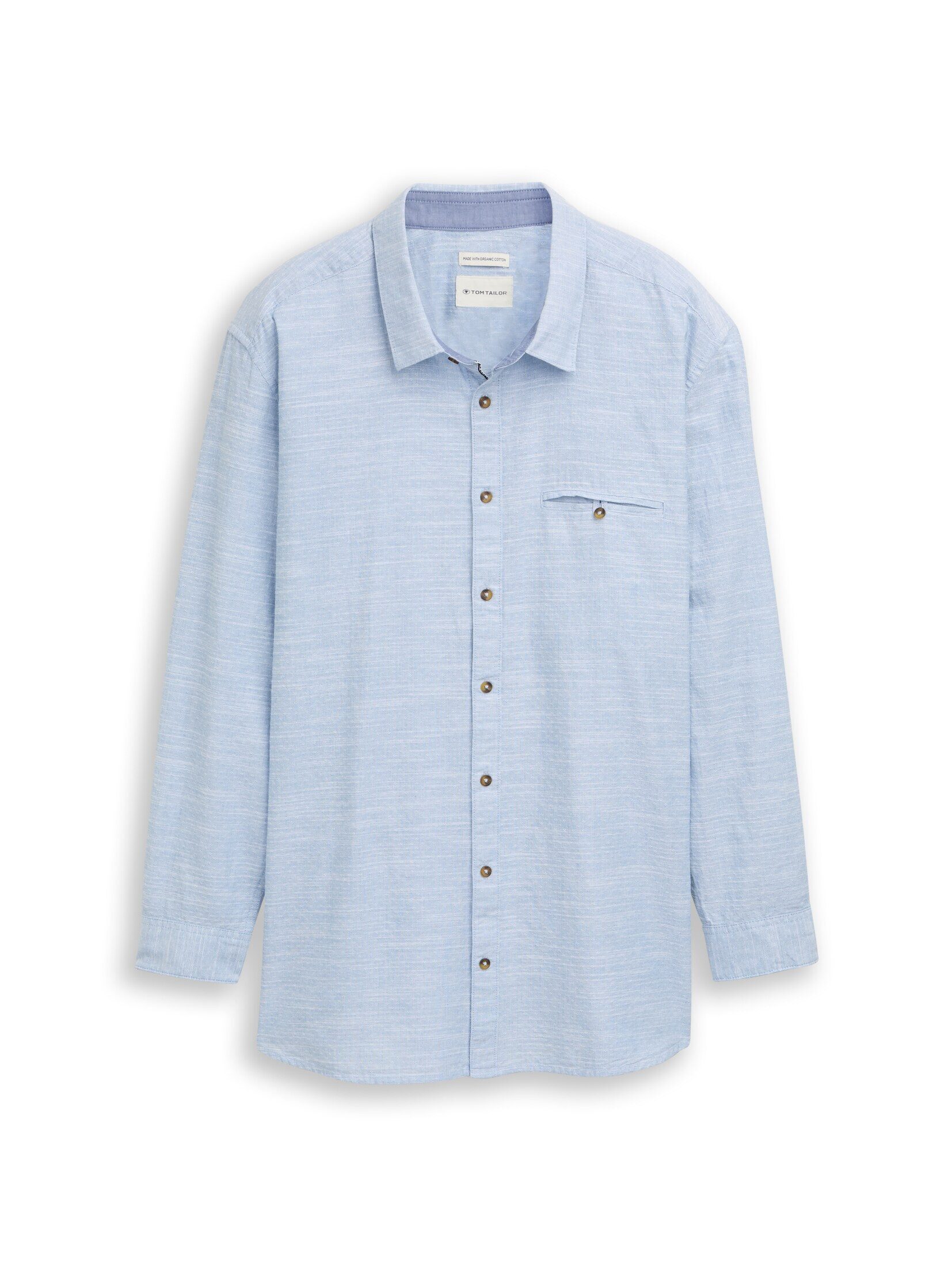TOM TAILOR PLUS Langarmhemd Blusen & Shirts Plus Size - Regular Fit Hemd mi günstig online kaufen