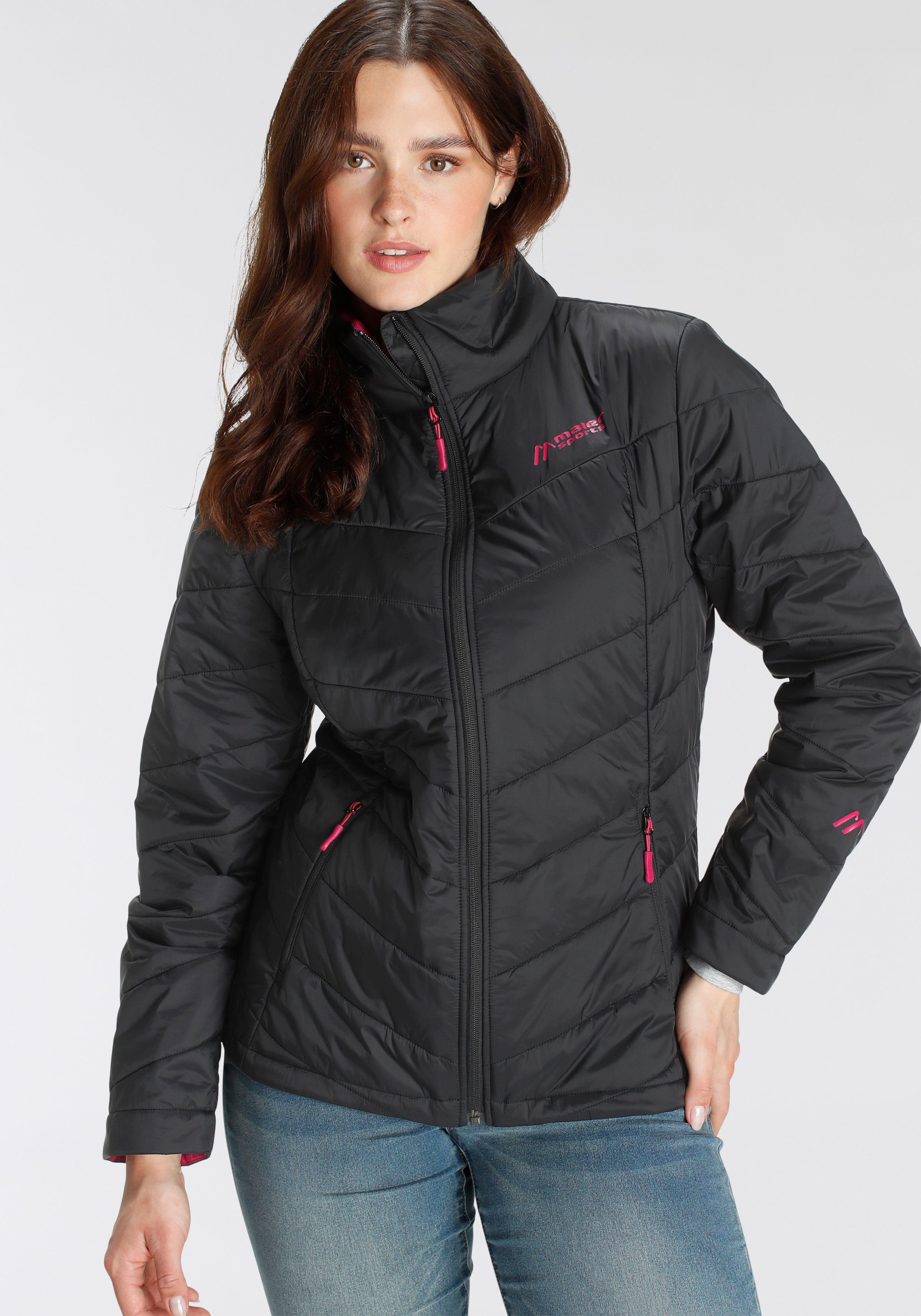 Maier Sports Steppjacke Steppjacke m-loft Damen auch in großen Größen erhältlich black | Jacken