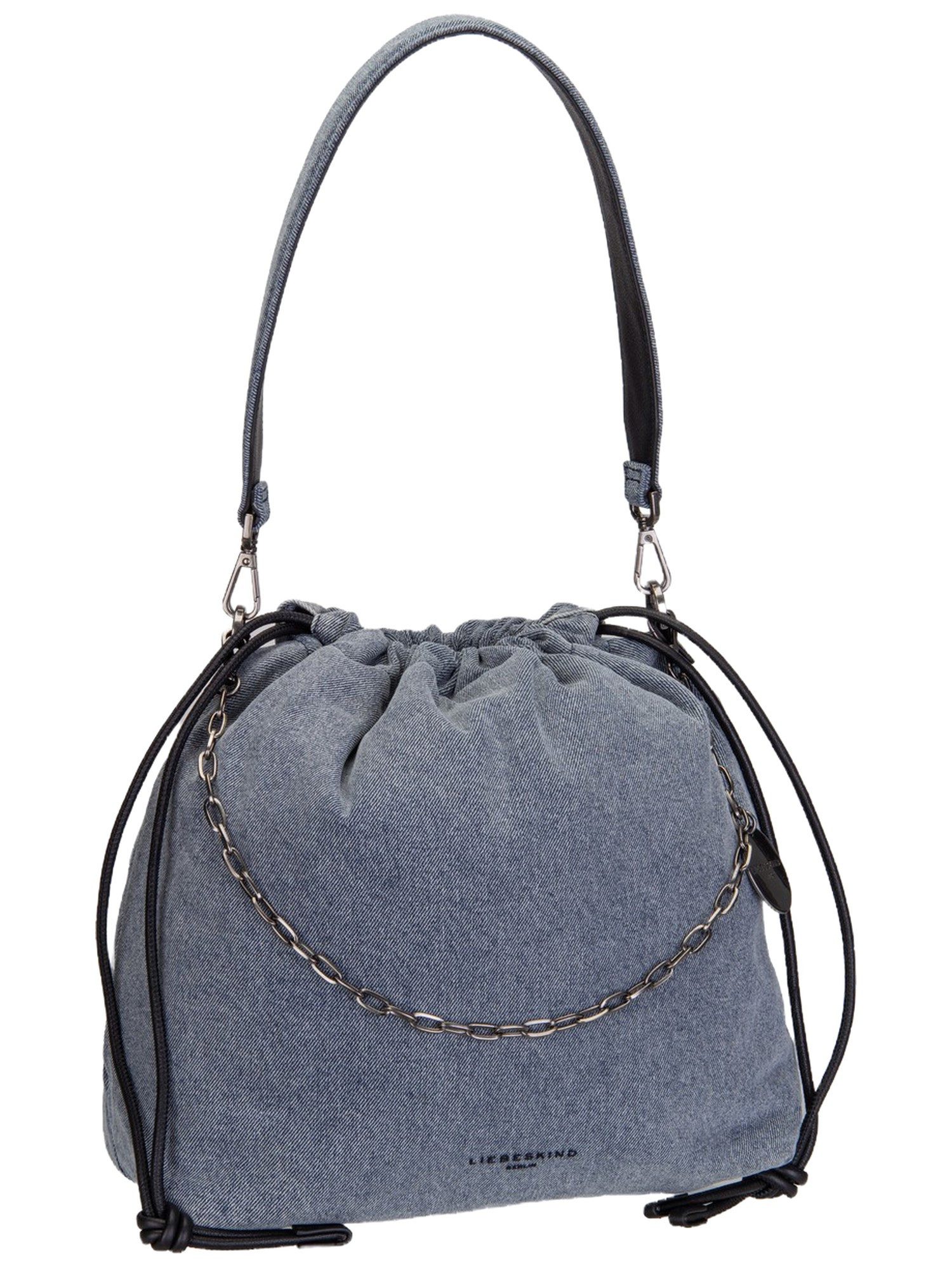 Liebeskind Berlin Handtasche Lya II Hobo M Denim, Bucket Bags