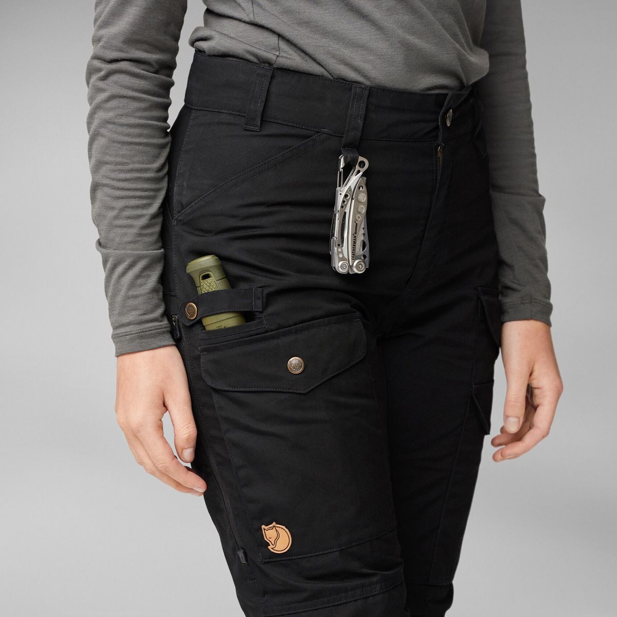 Fjällräven Outdoorhose Vidda Pro Ventilated Trs W Robuste, atmungsaktive Damen-Trekkinghose mit wind- und
