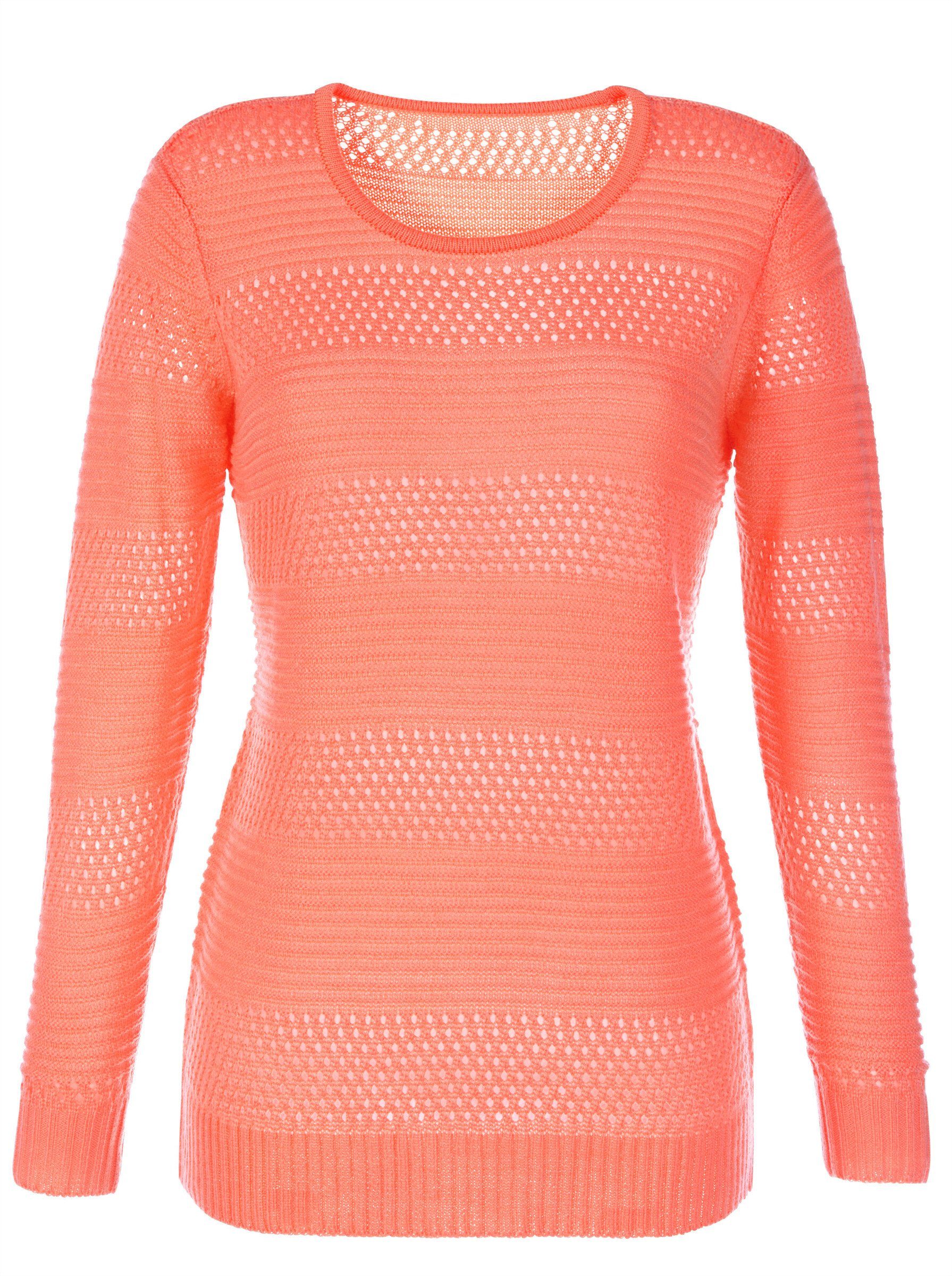 Sieh an! Strickpullover Rundhalspullover günstig online kaufen