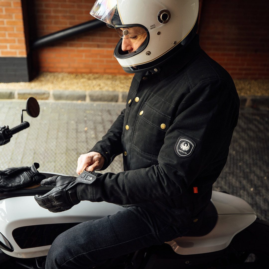 Merlin Motorradjacke Codsall Baffle Riding Motorrad Textiljacke reißverschl günstig online kaufen