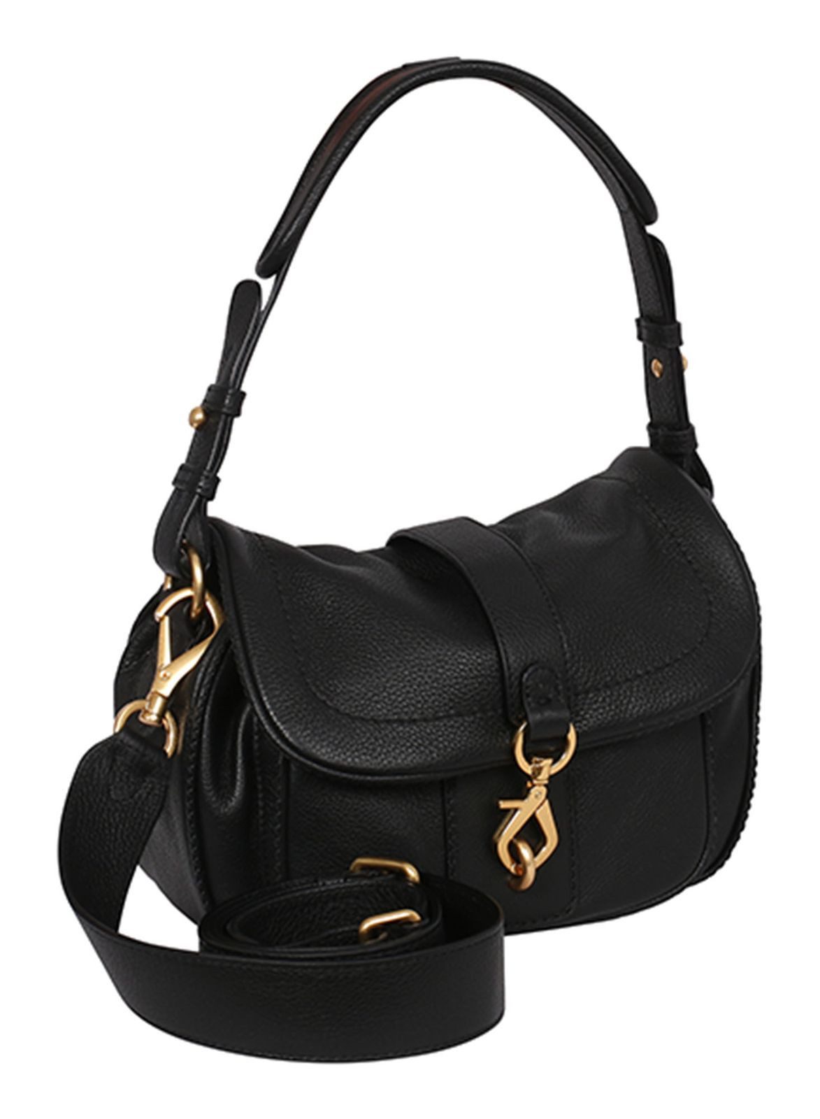Abro Schultertasche Star Saddle Shoulderbag, aus echtem Leder
