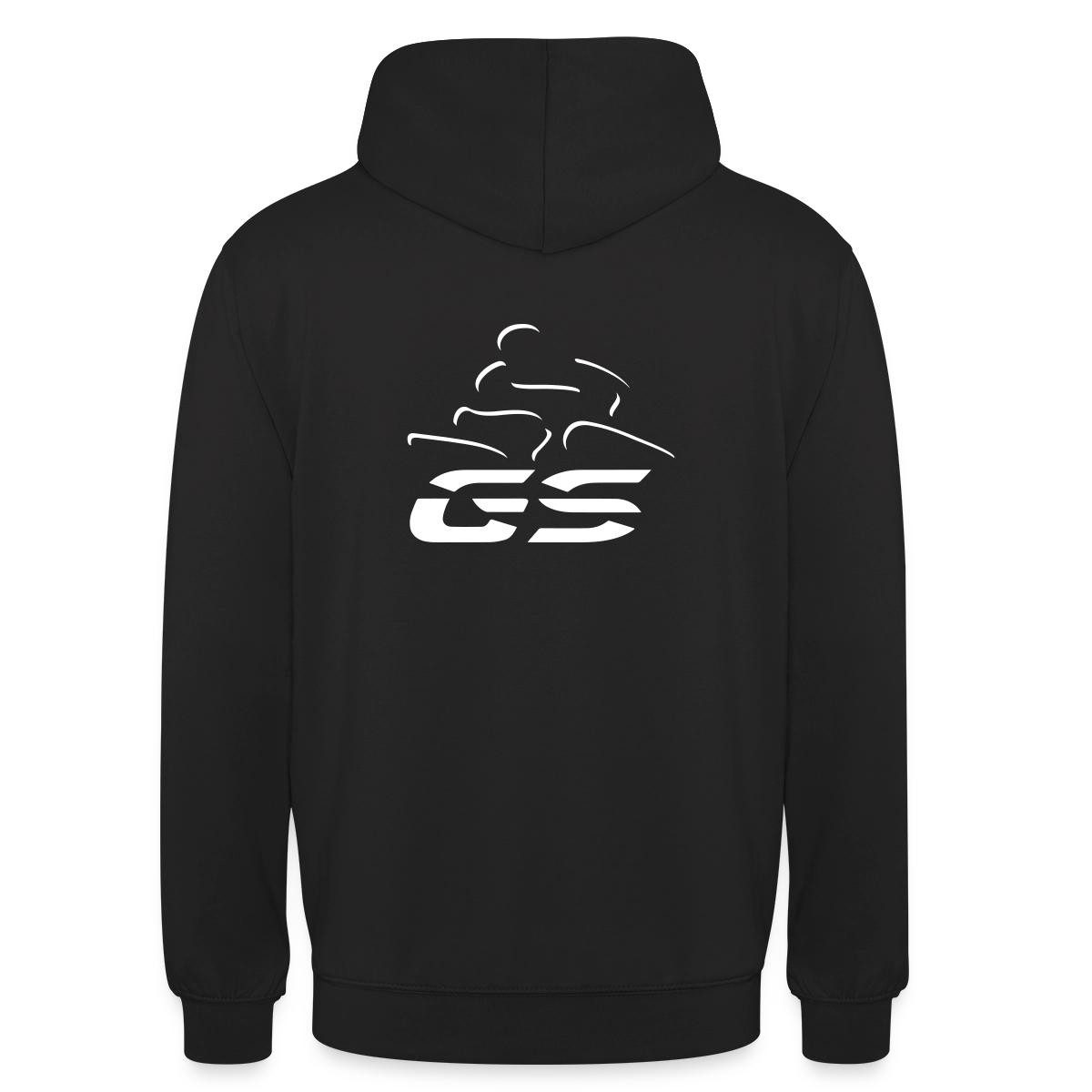 Spreadshirt Hoodie GS-Fahrer, Reiseenduro Biker Touring Unisex Hoodie (1-tlg) Unisex-Schnitt: Sitzt bei Männern körpernah, bei Frauen weit