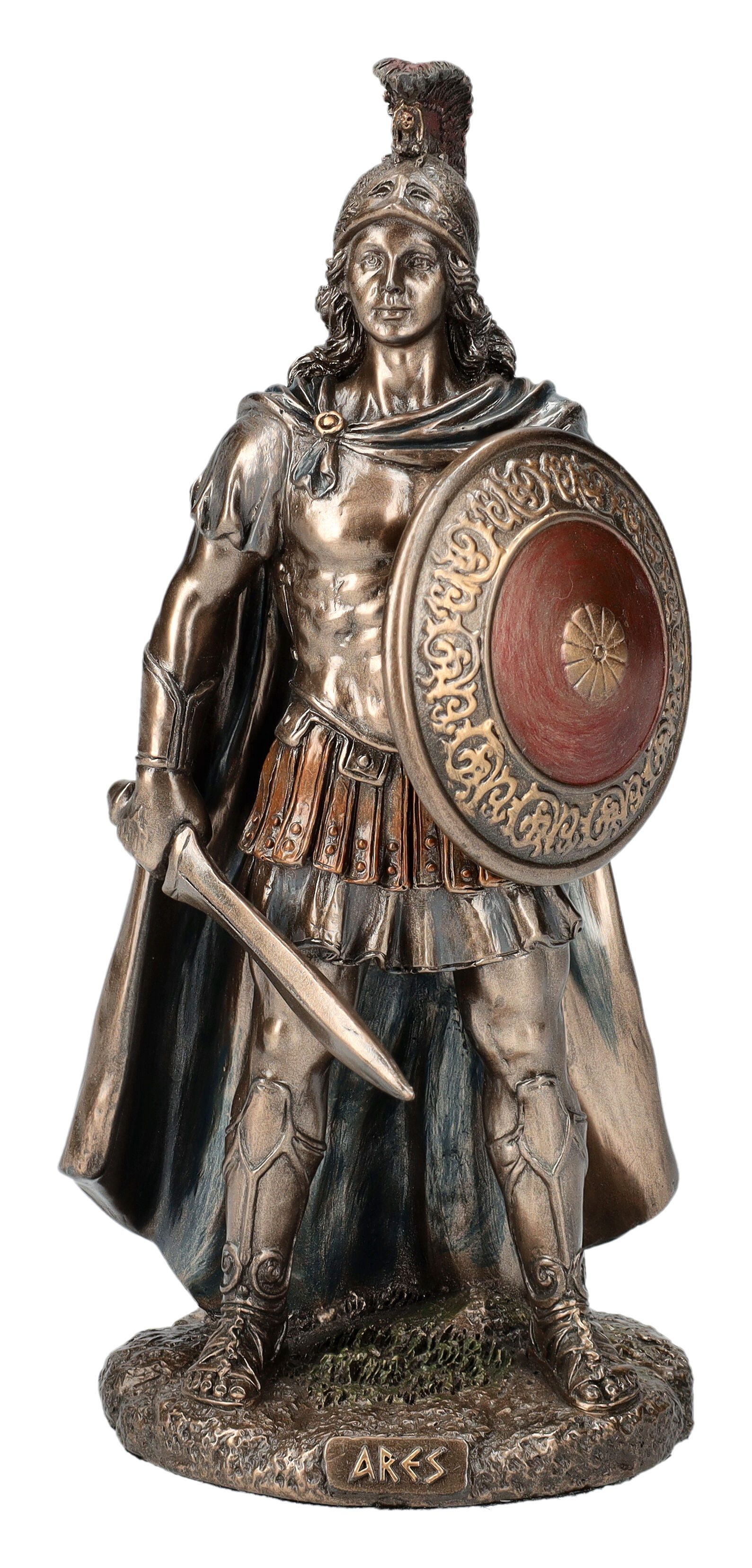 Dekofigur Ares Figur - Kriegsgott - Veronese - Mythologie Dekofigur Krieger Deko