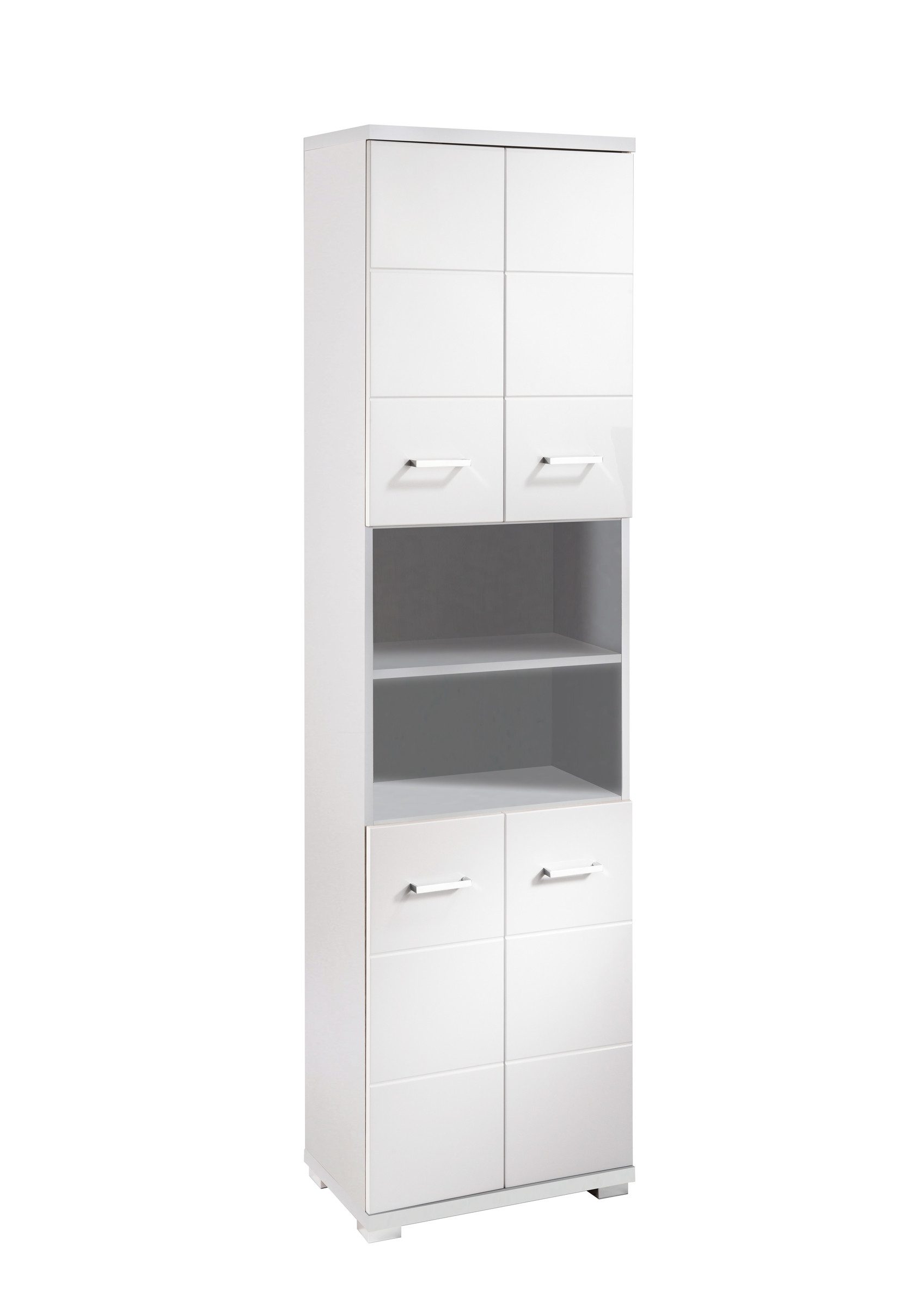 freiraum Hochschrank NEBRASKA (B 50, H 192, T 31,5 cm) in Weiß 50 x 192 x 31,5 cm (BxHxT)