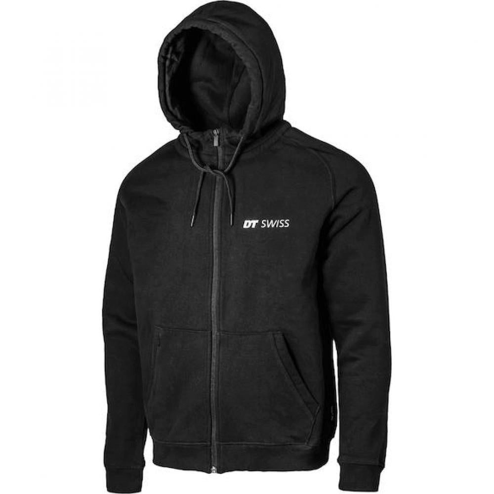 DT Swiss Kapuzenpullover DT Swiss Hoodie Lady schwarz M Schwarz - bequemer Kapuzenpullover für